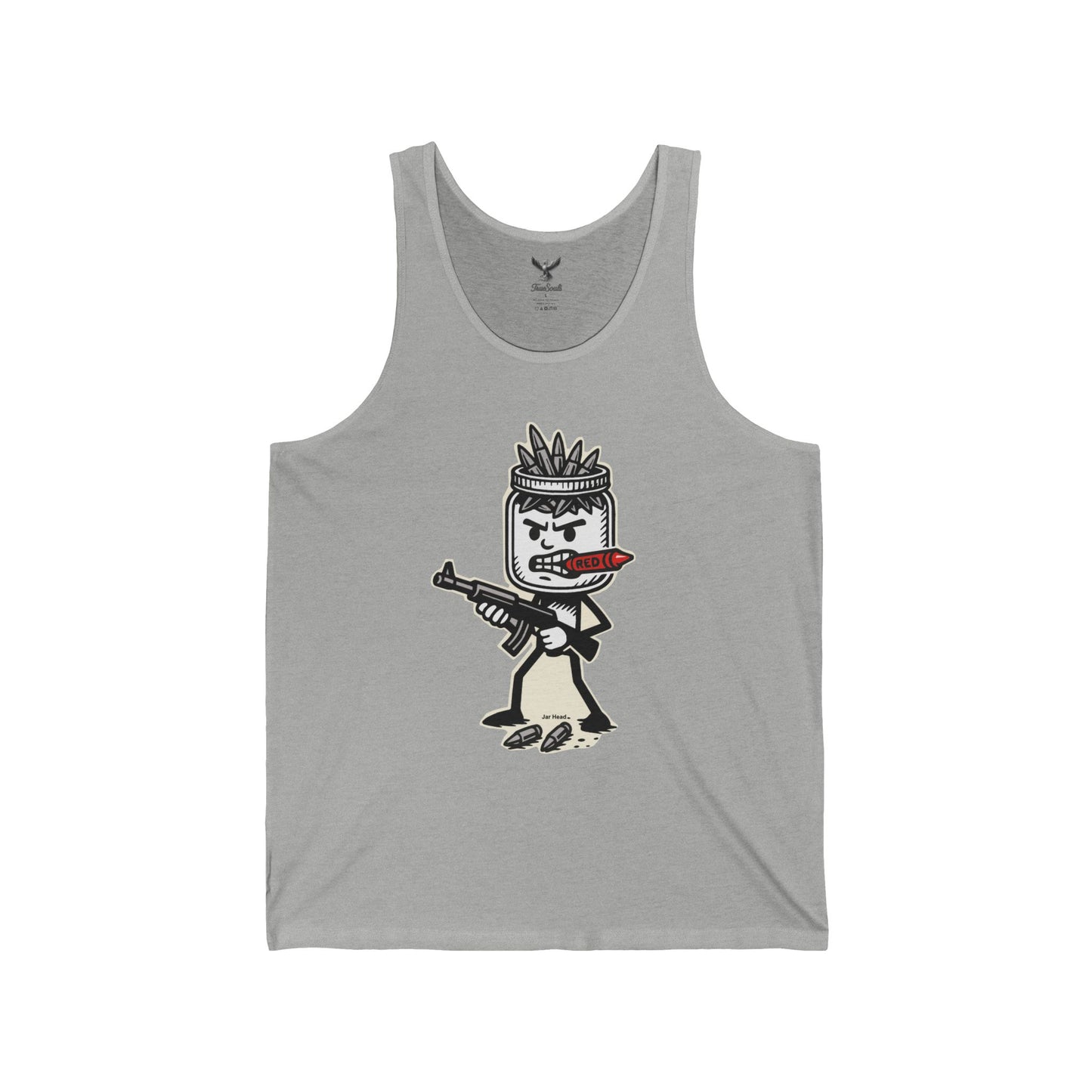 Jar Head - Unisex Jersey Tank - Bold Graphic Tee for Everyday Wear