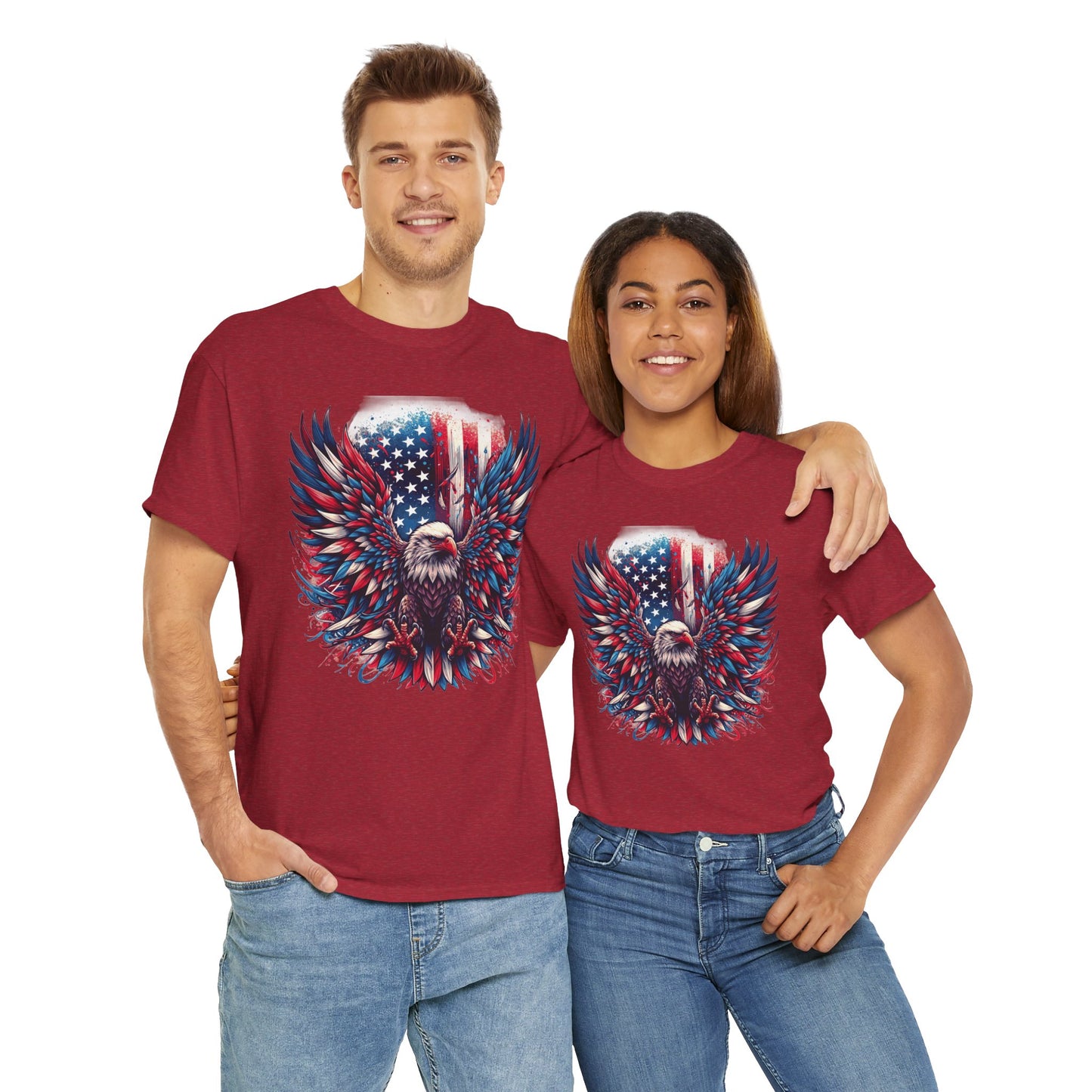 Patriotic Eagle Tee - Direct to Garment