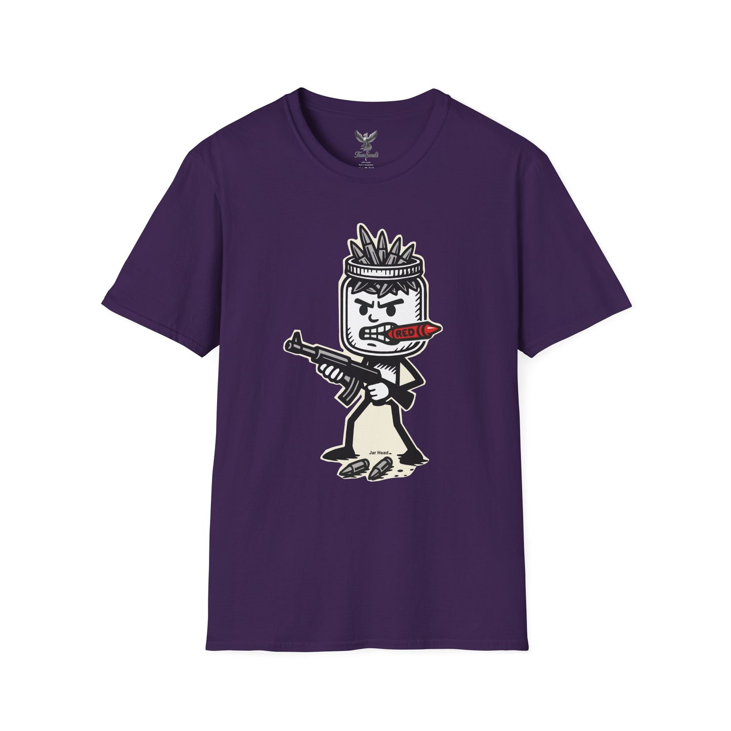 Jar Head - Warrior Graphic T-Shirt - Unisex Softstyle Tee