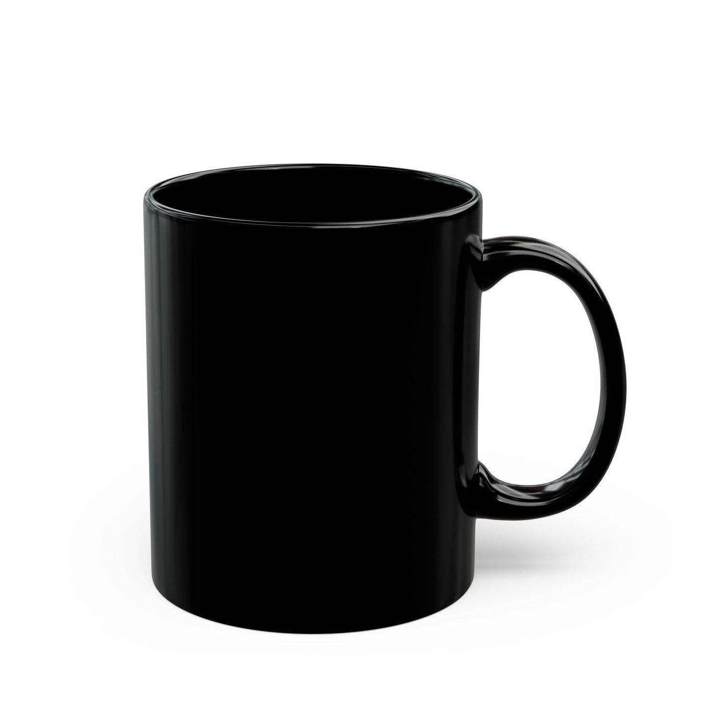 Pot Head Ceramic Mug - 11oz & 15oz Black Coffee Cup