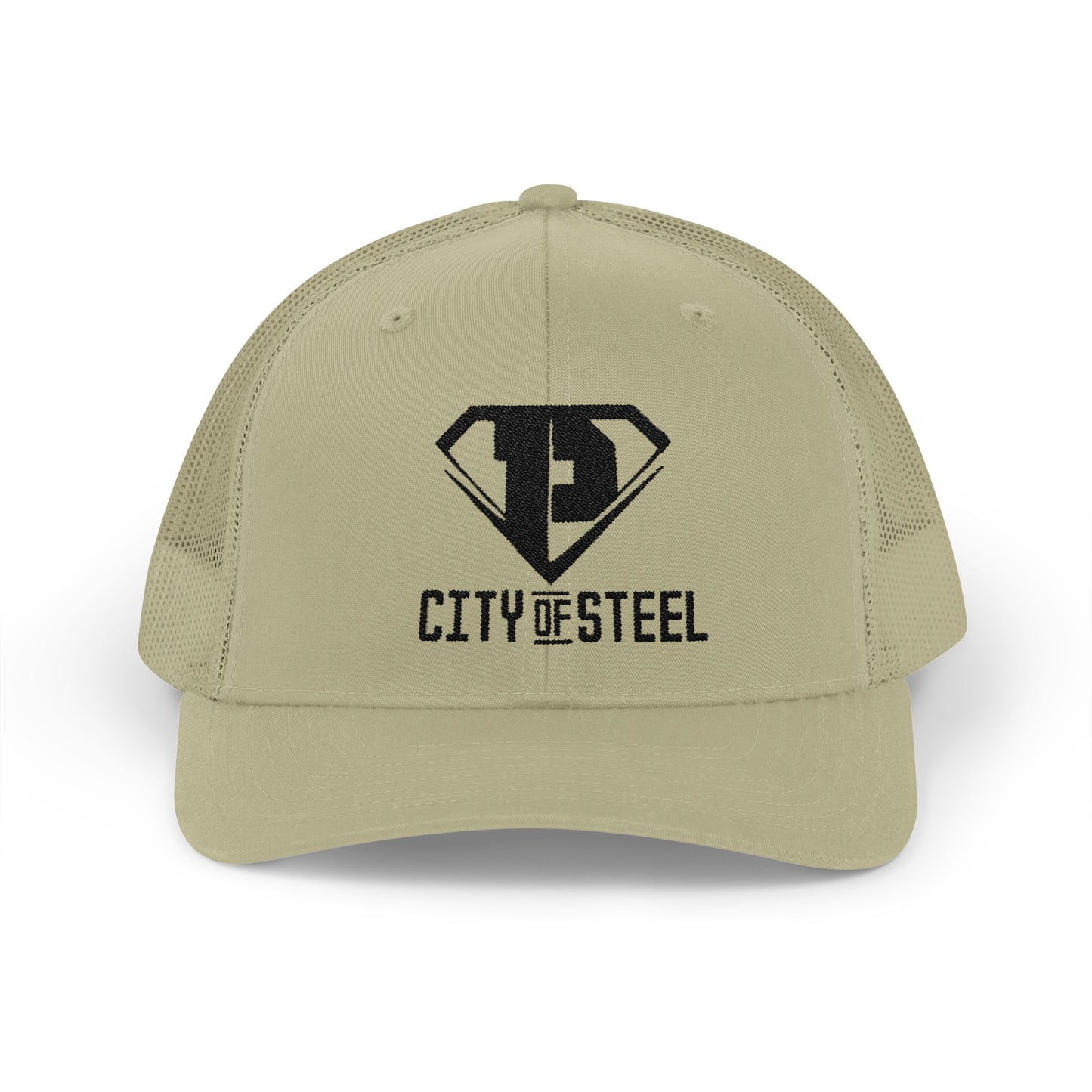 City of Steel Snapback Trucker Cap - Trendy Baseball Hat for Sports, Casual Wear, Gifts, Outdoor Events, Men and Women