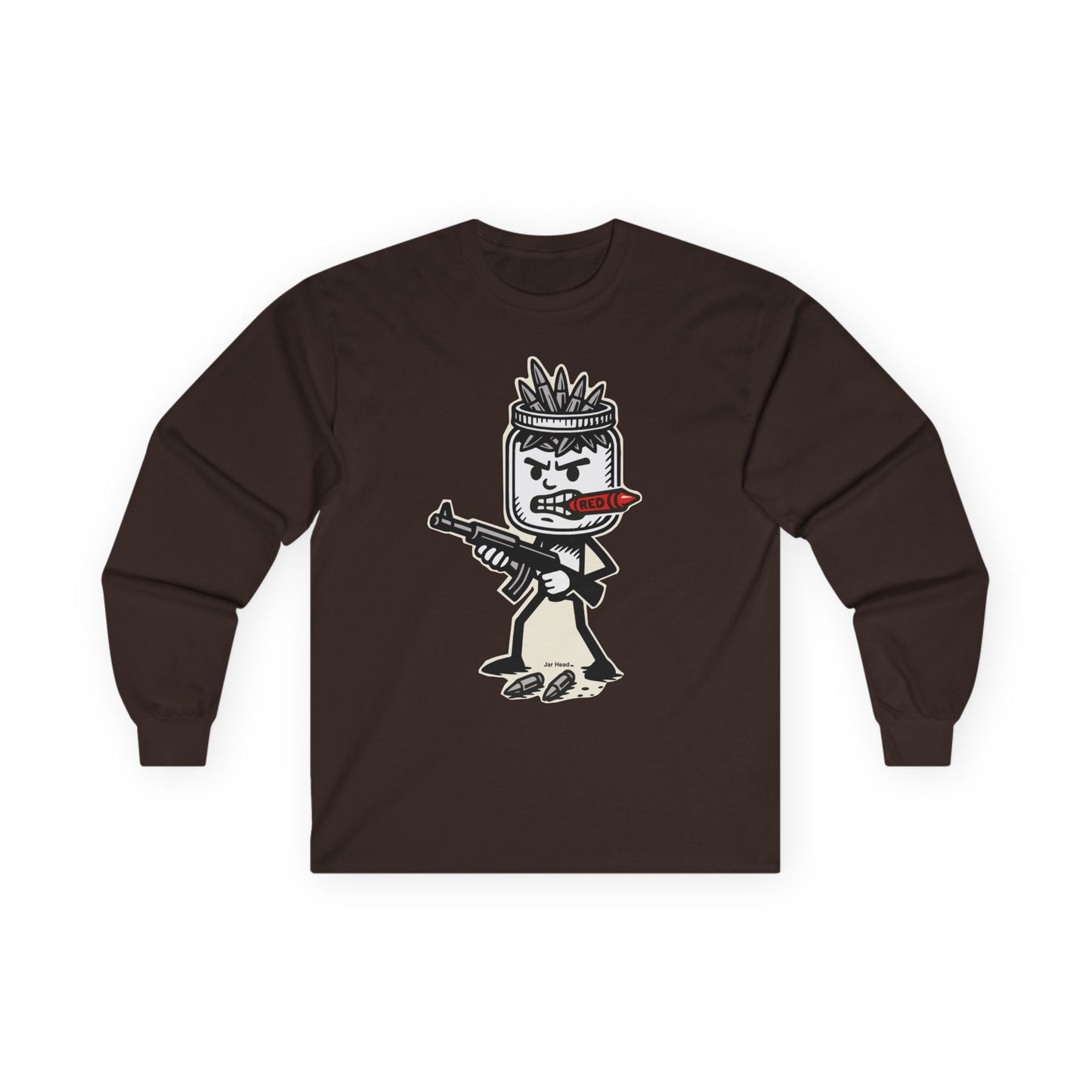 Jar Head - Long Sleeve Tee - Unisex Ultra Cotton Shirt