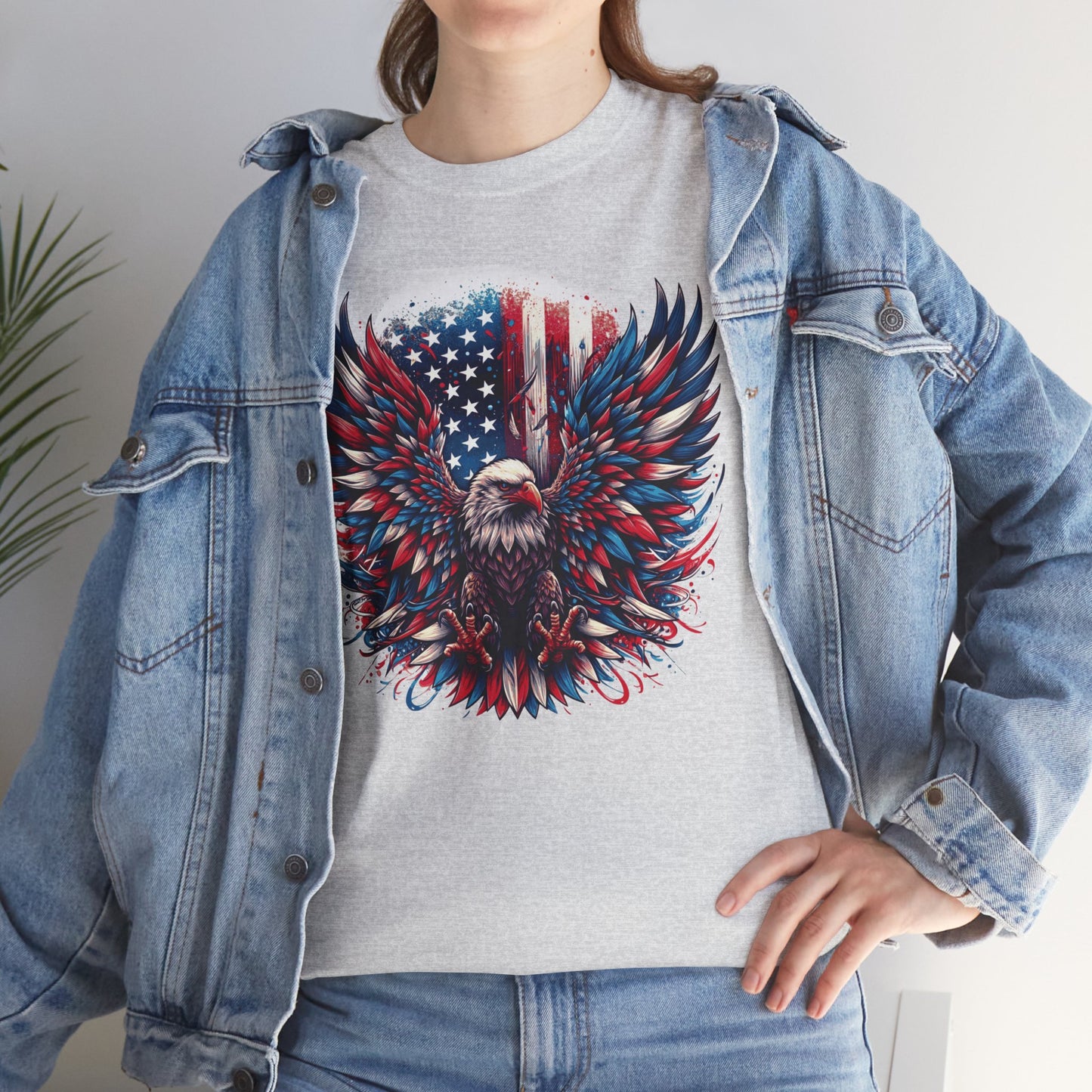 Patriotic Eagle Tee - Direct to Garment