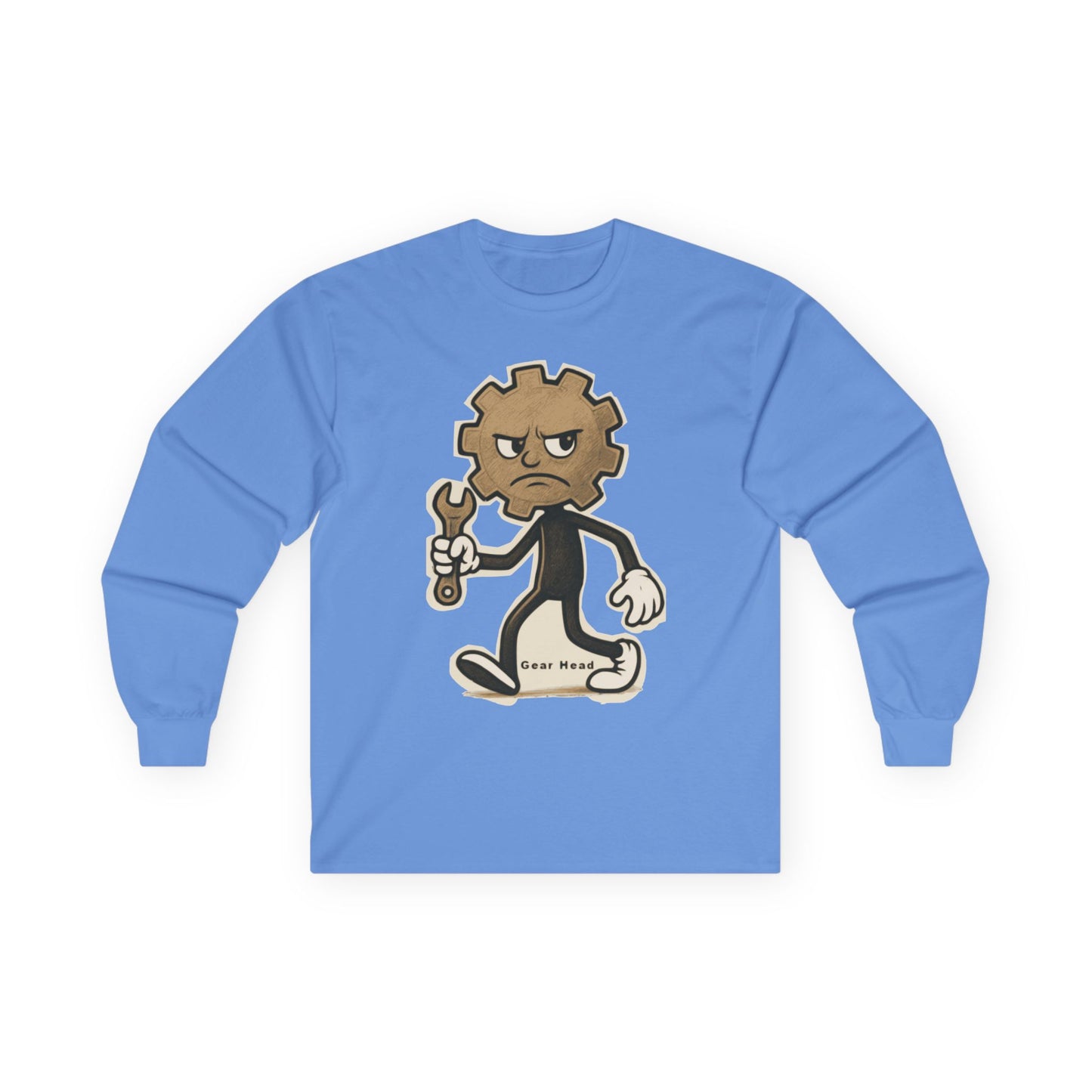 Gear Head - Long Sleeve Tee - Unisex Ultra Cotton Shirt