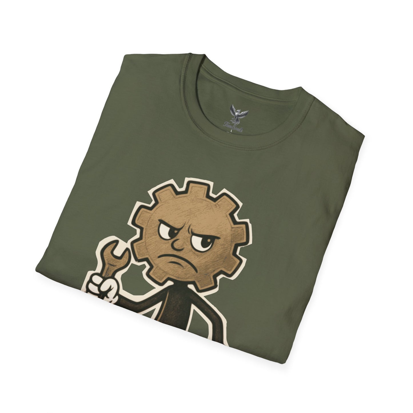 Gear Head - Funny T-Shirt - Unisex Softstyle Tee