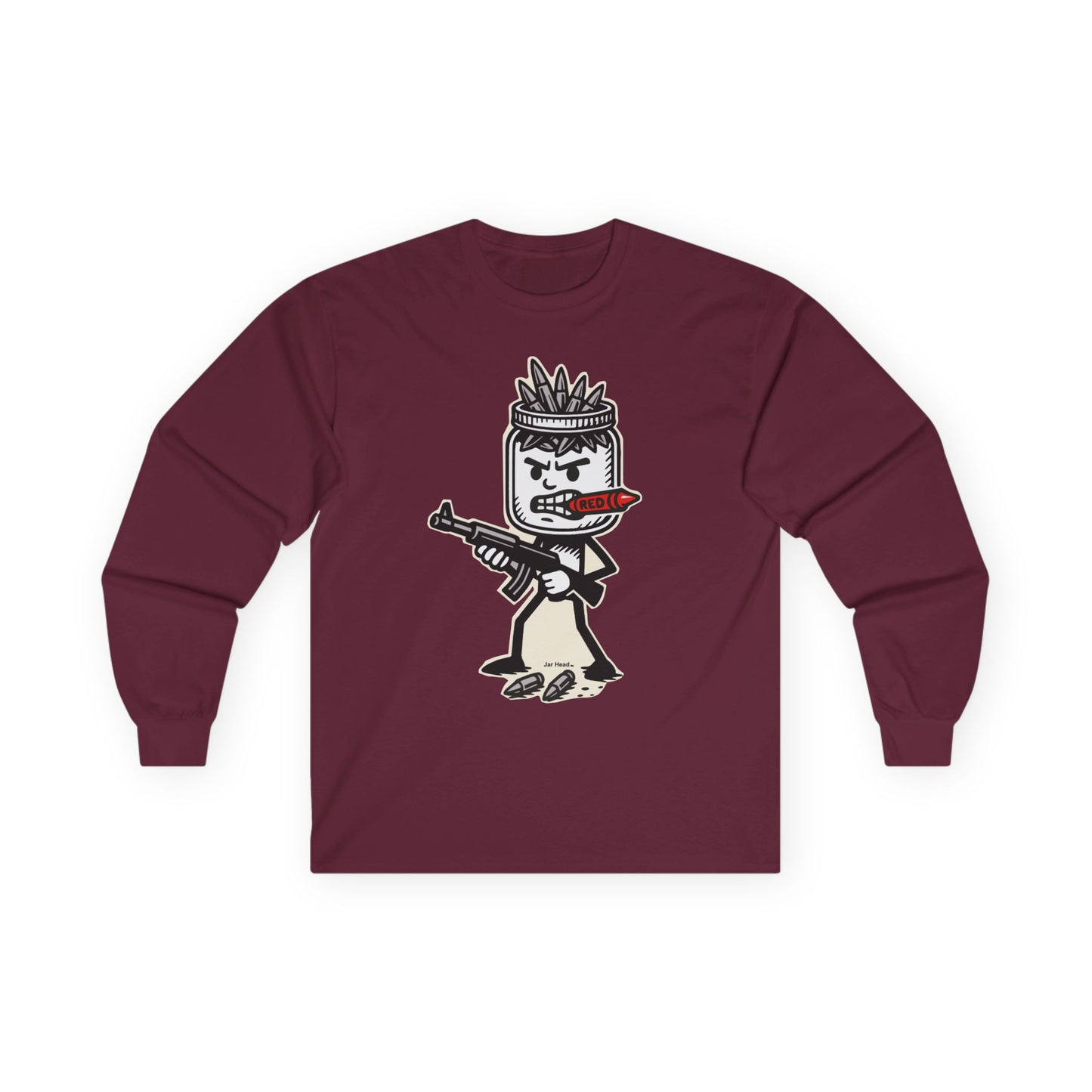 Jar Head - Long Sleeve Tee - Unisex Ultra Cotton Shirt