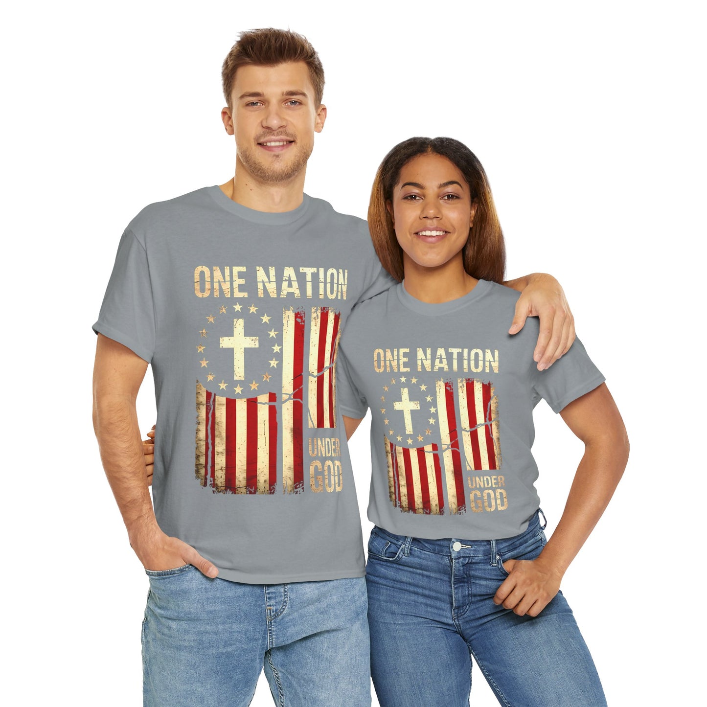 One Nation Under God Tee - Direct to Garment