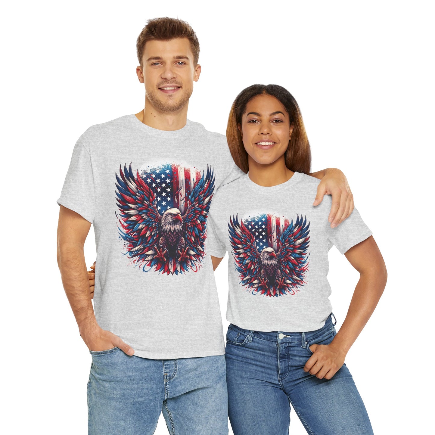 Patriotic Eagle Tee - Direct to Garment