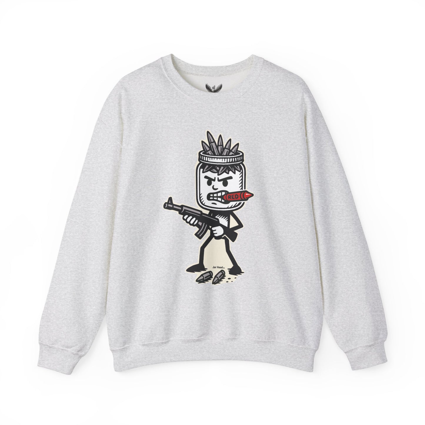 Jar Head - Unisex Crewneck Sweatshirt - Comfortable Stylish Apparel for Everyday Wear