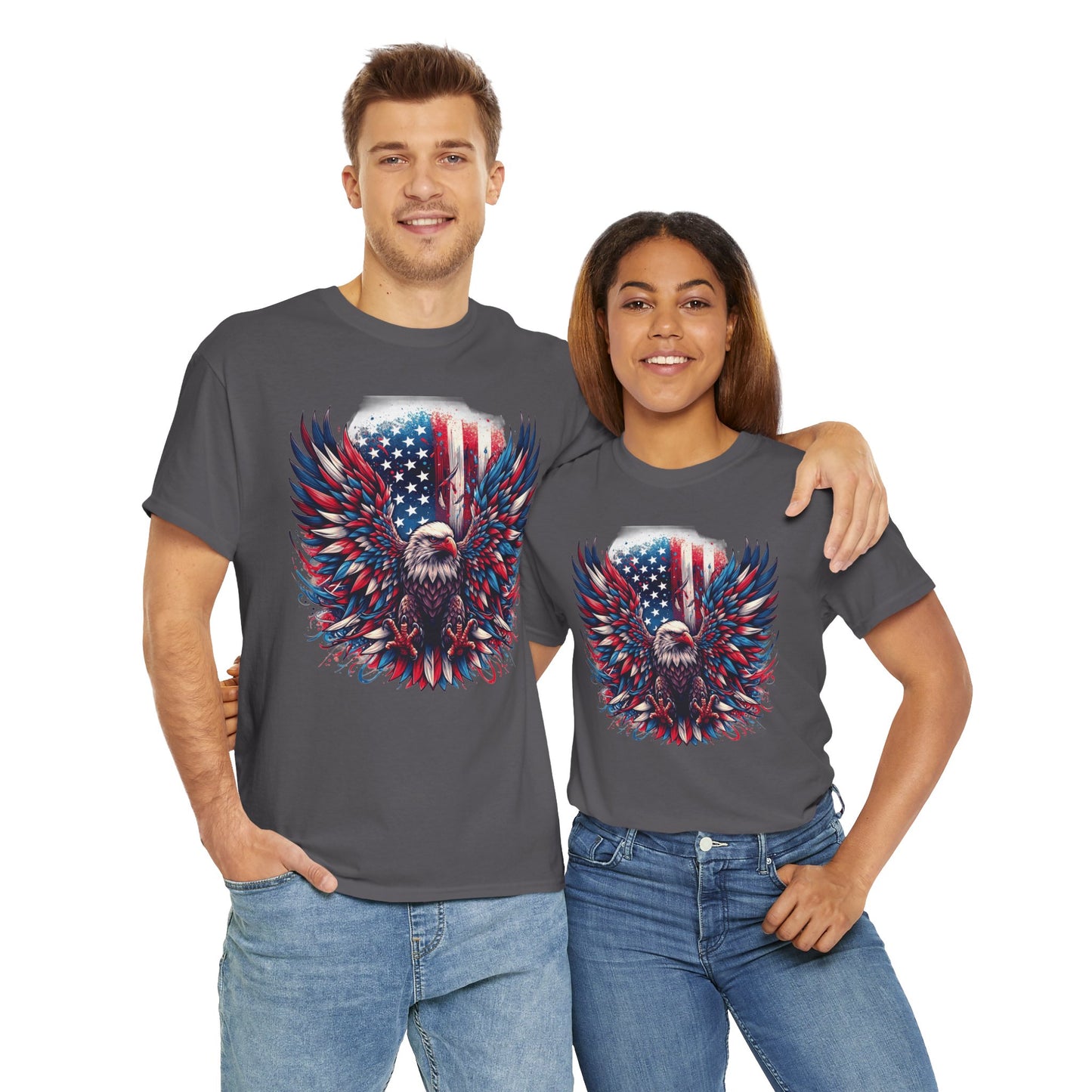 Patriotic Eagle Tee - Direct to Garment