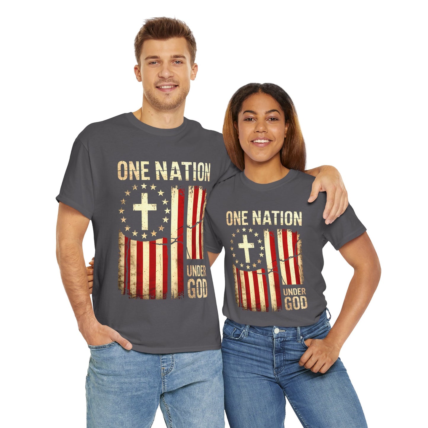 One Nation Under God Tee - Direct to Garment