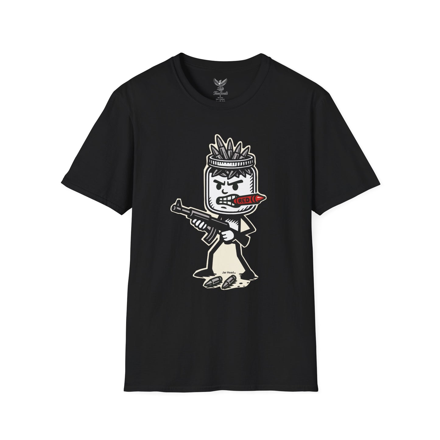 Jar Head - Warrior Graphic T-Shirt - Unisex Softstyle Tee