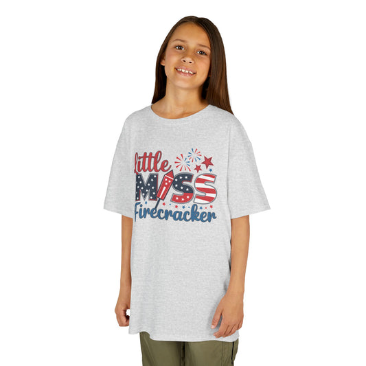 Little Miss Firecracker Kids Tee - Direct to Garment