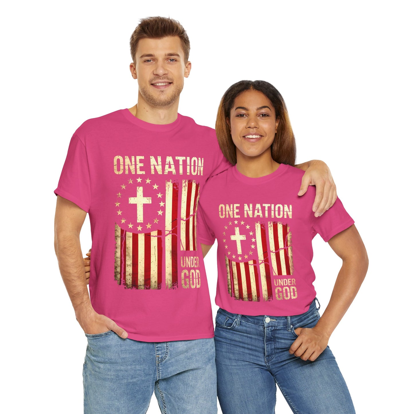 One Nation Under God Tee - Direct to Garment