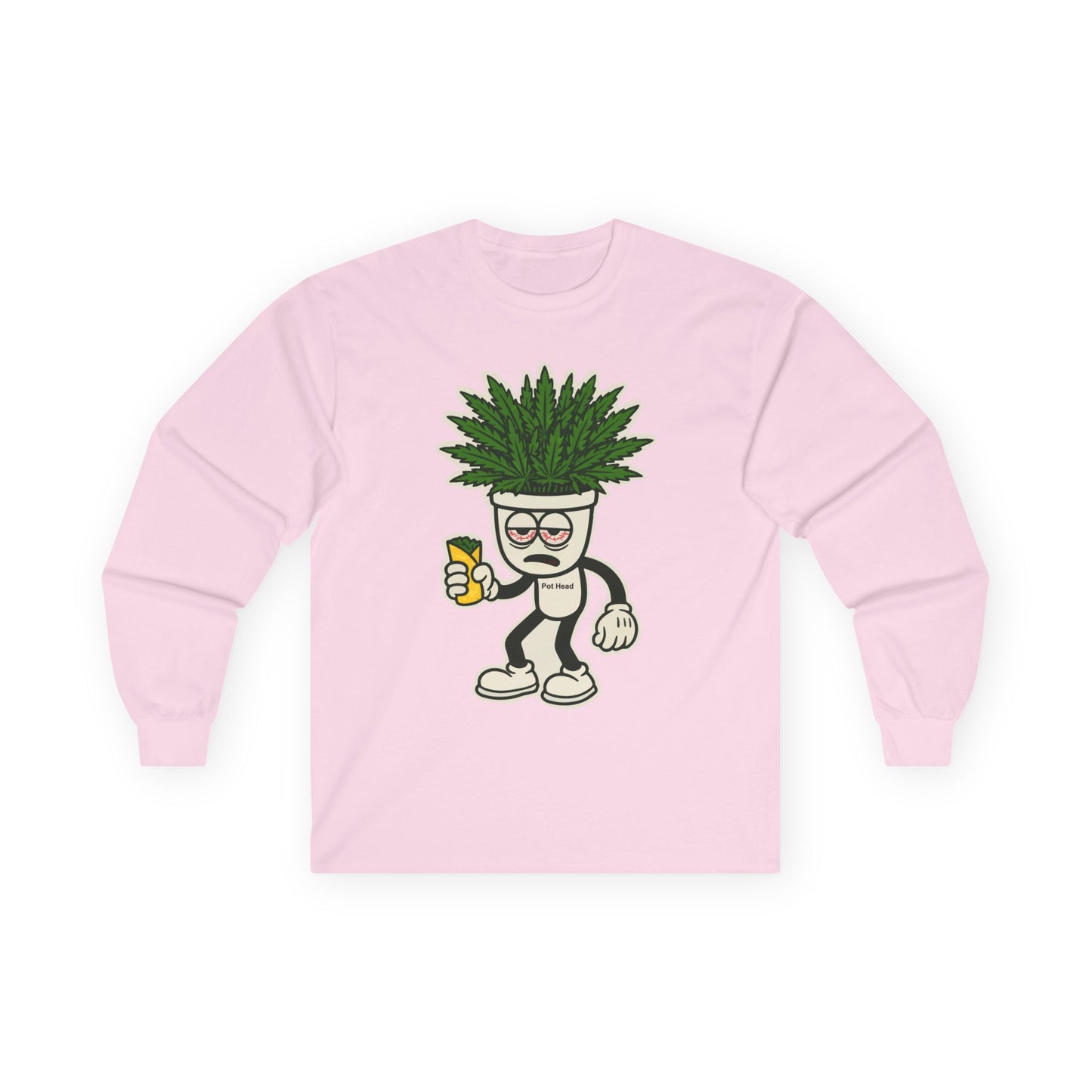 Pot Head - Long Sleeve Tee - Unisex Ultra Cotton Shirt