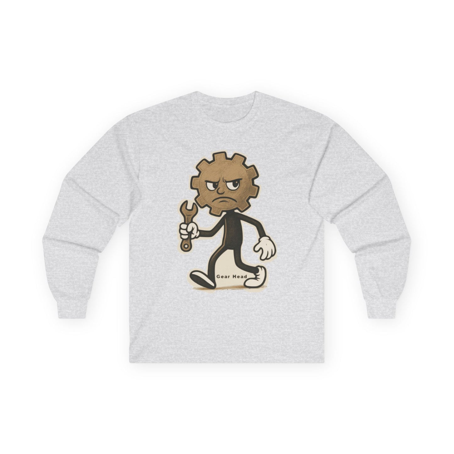 Gear Head - Long Sleeve Tee - Unisex Ultra Cotton Shirt