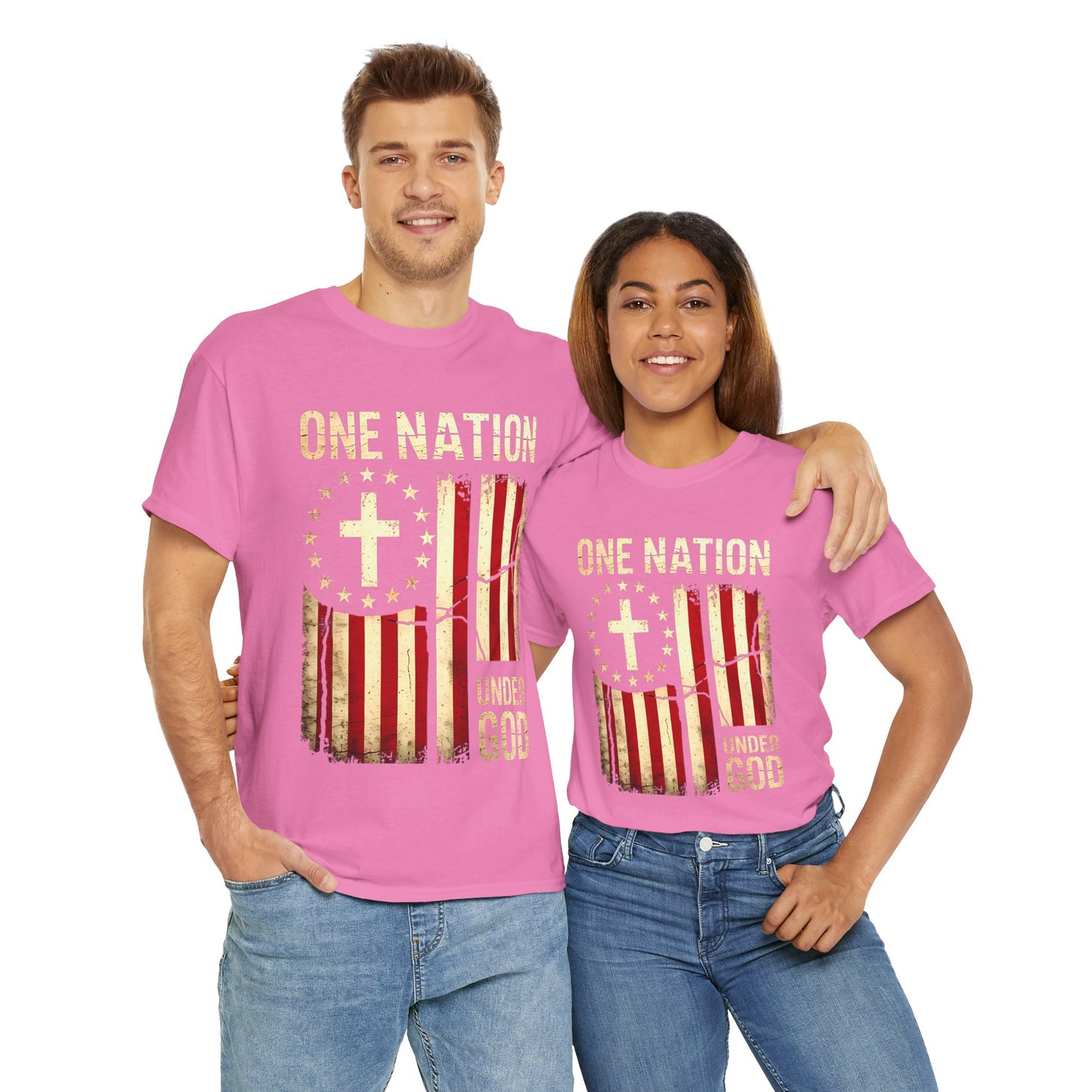 One Nation Under God Tee - Direct to Garment