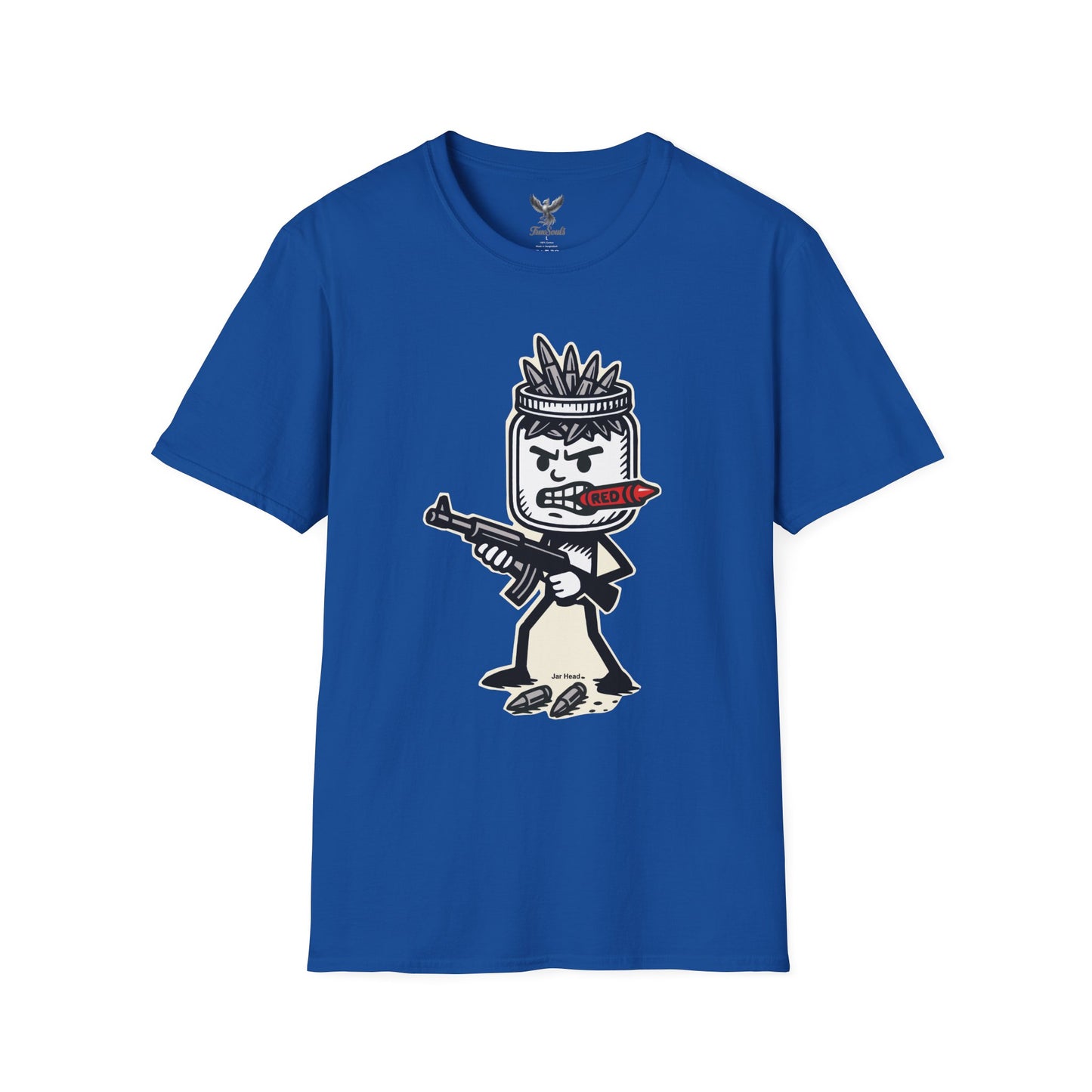 Jar Head - Warrior Graphic T-Shirt - Unisex Softstyle Tee