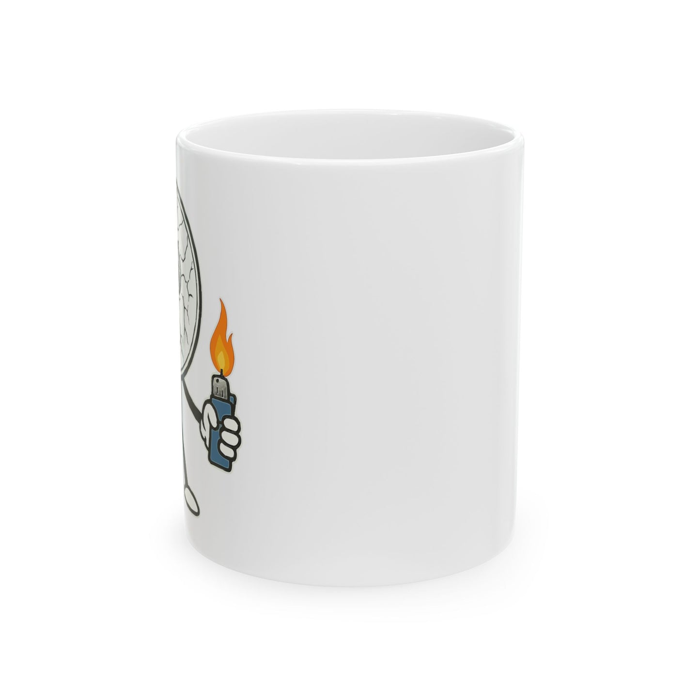 Crack Head - Funny Ceramic Mug - 11oz & 15oz Ceramic Coffee Cup