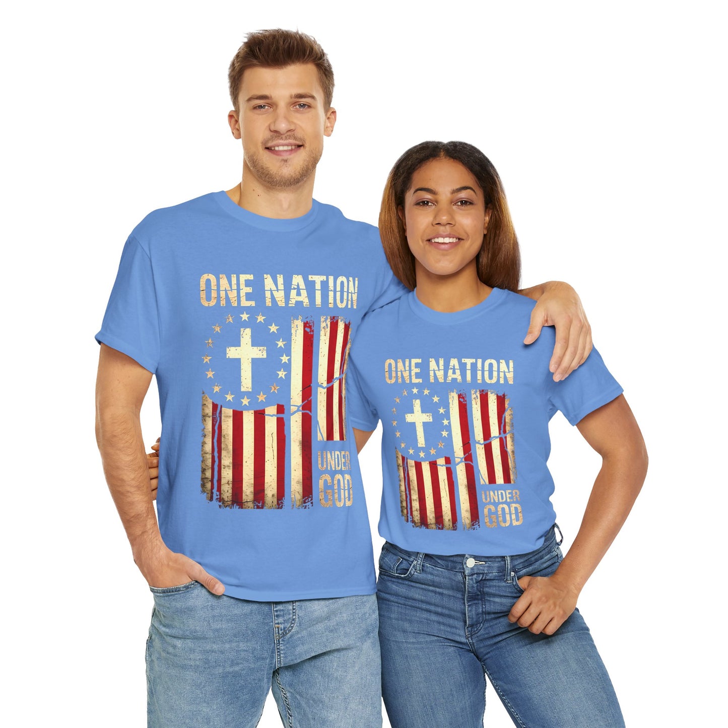 One Nation Under God Tee - Direct to Garment
