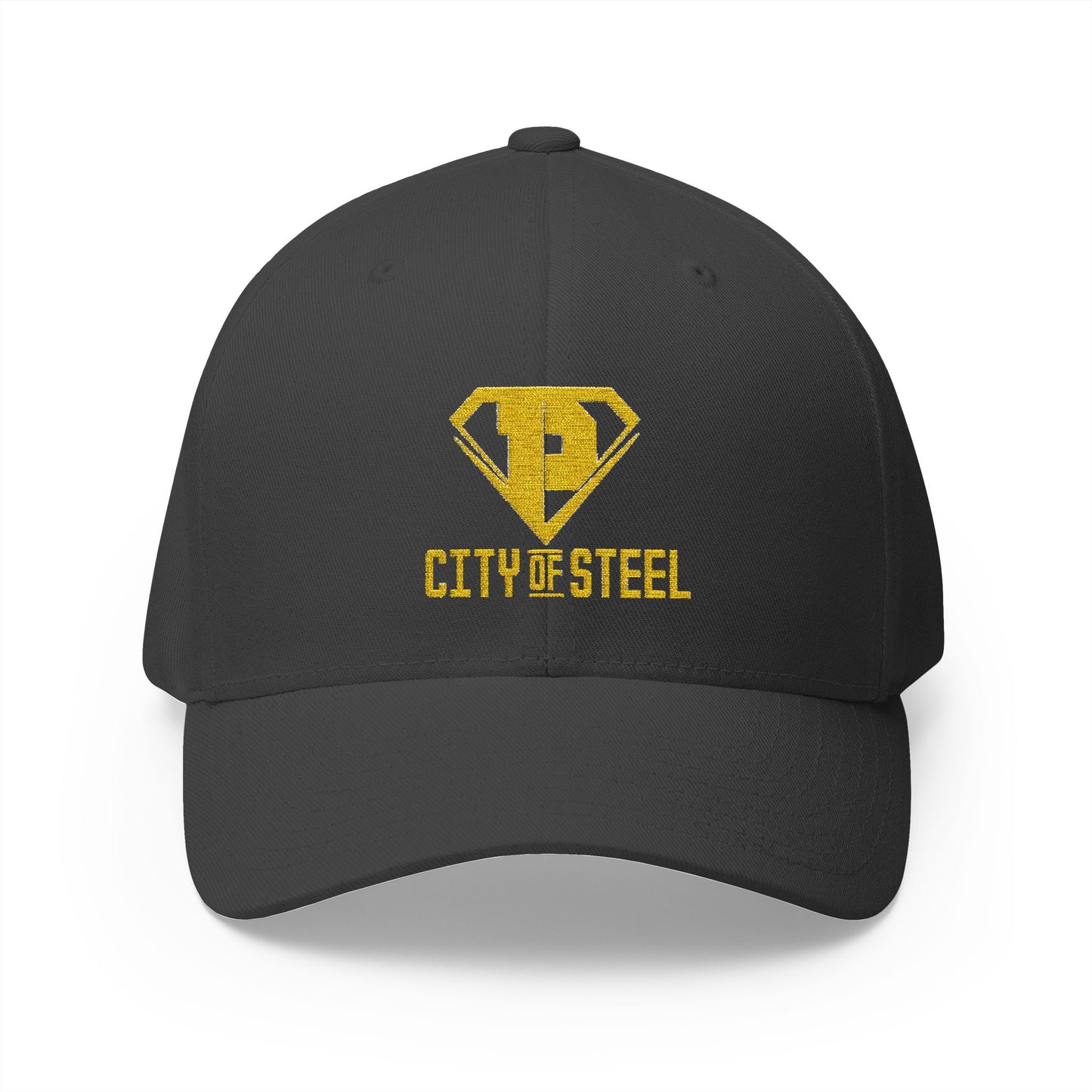 City Of Steel - Stylish Embroidered Cap - Custom Hat, Gift for Sports Fans, Casual Wear, Unisex Accessory, Summer Essentials