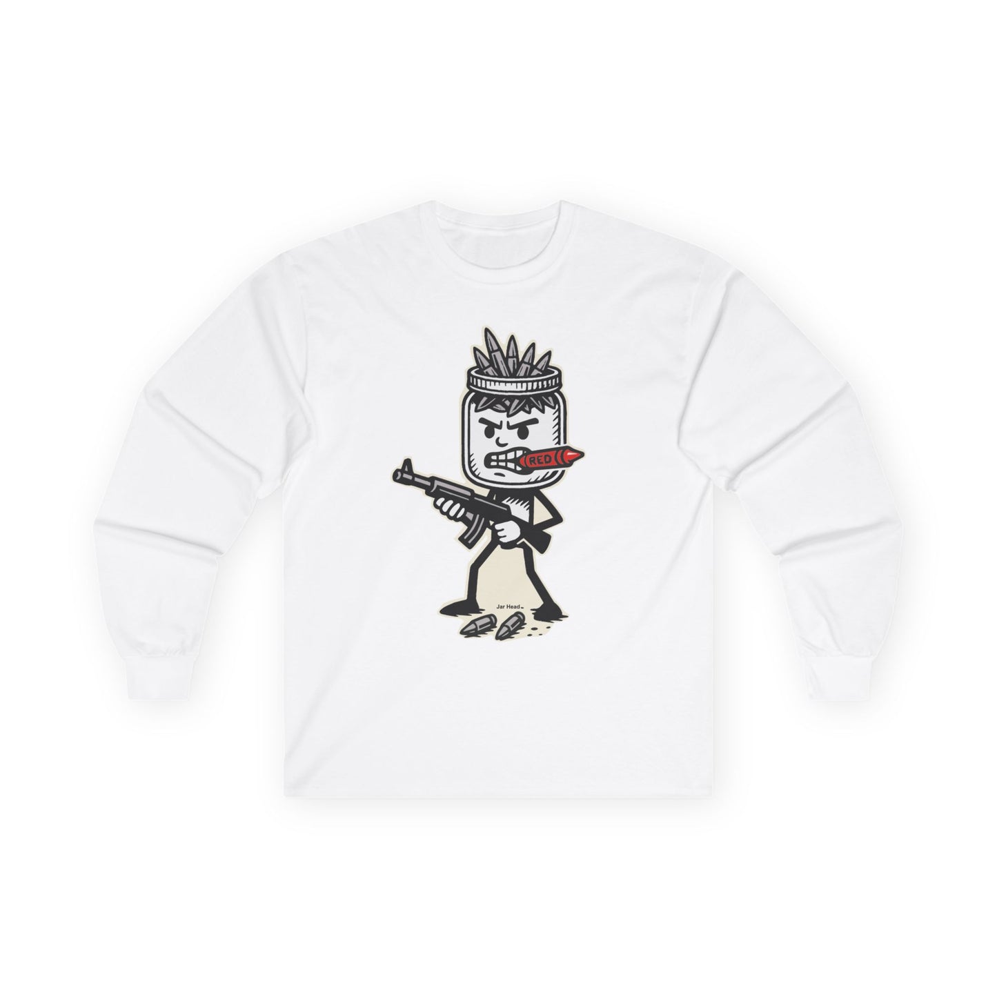 Jar Head - Long Sleeve Tee - Unisex Ultra Cotton Shirt