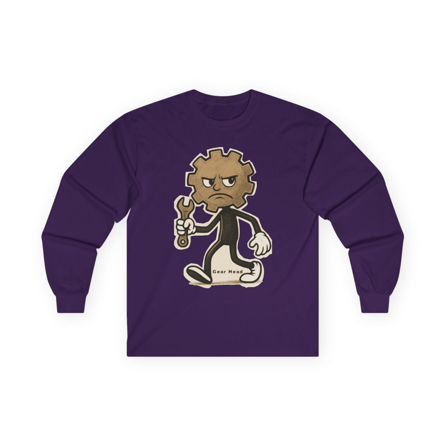 Gear Head - Long Sleeve Tee - Unisex Ultra Cotton Shirt