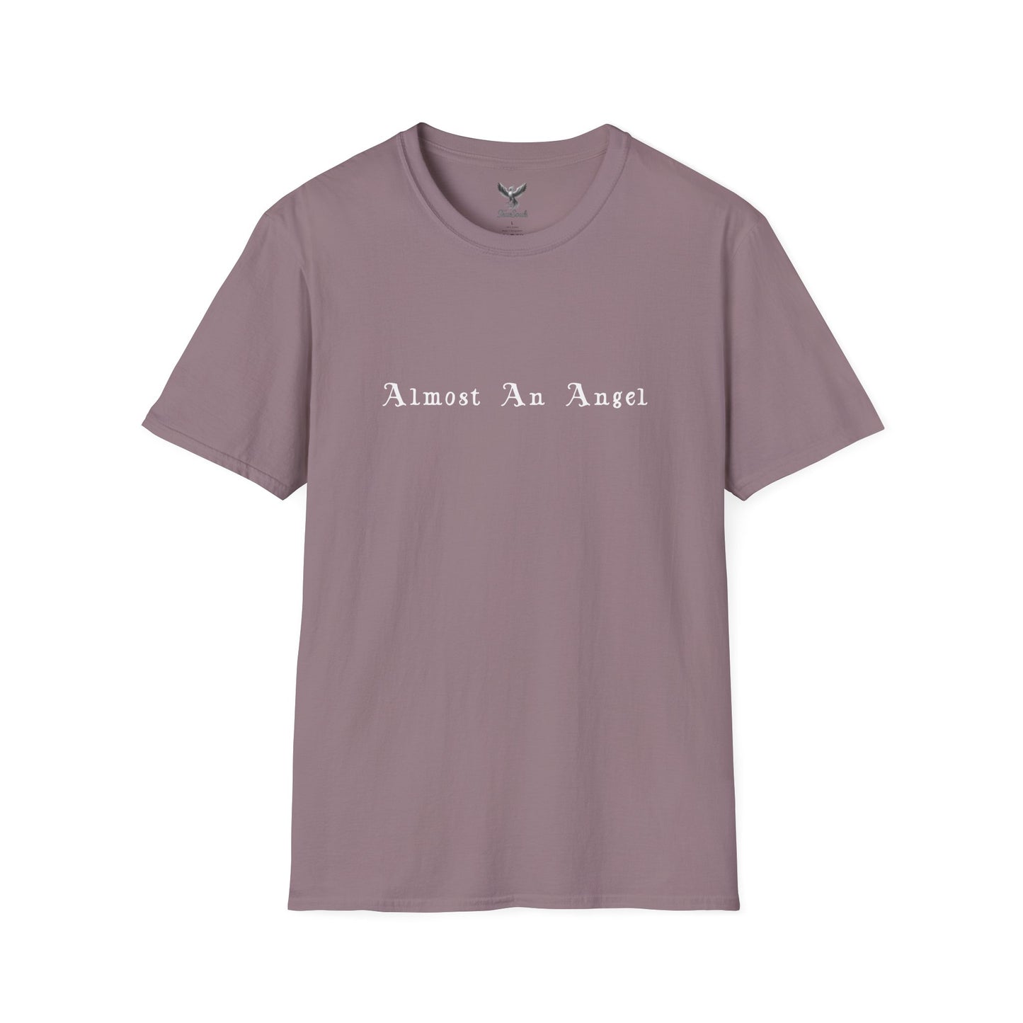 Almost An Angel - Unisex Softstyle T-Shirt - Direct to Garment