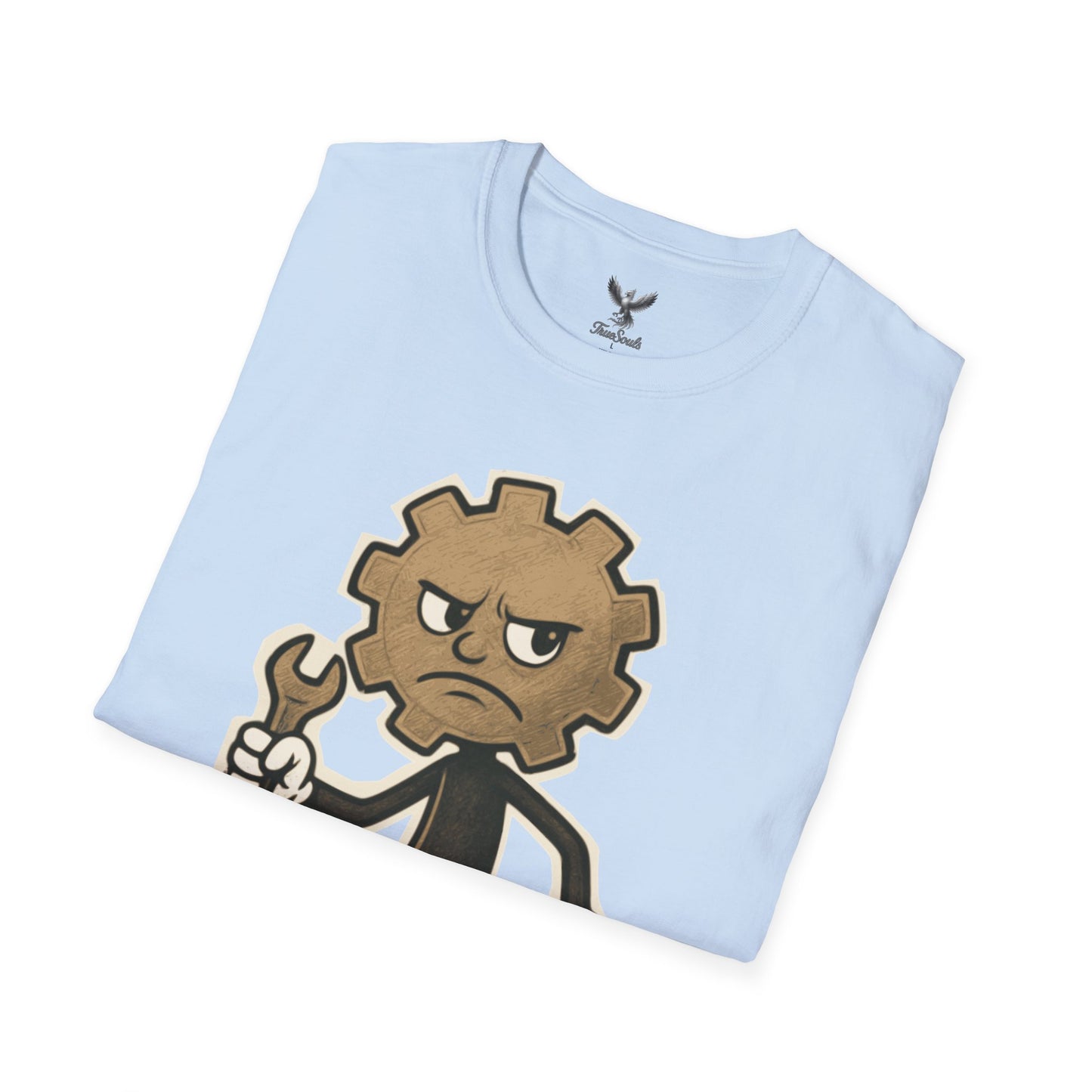 Gear Head - Funny T-Shirt - Unisex Softstyle Tee
