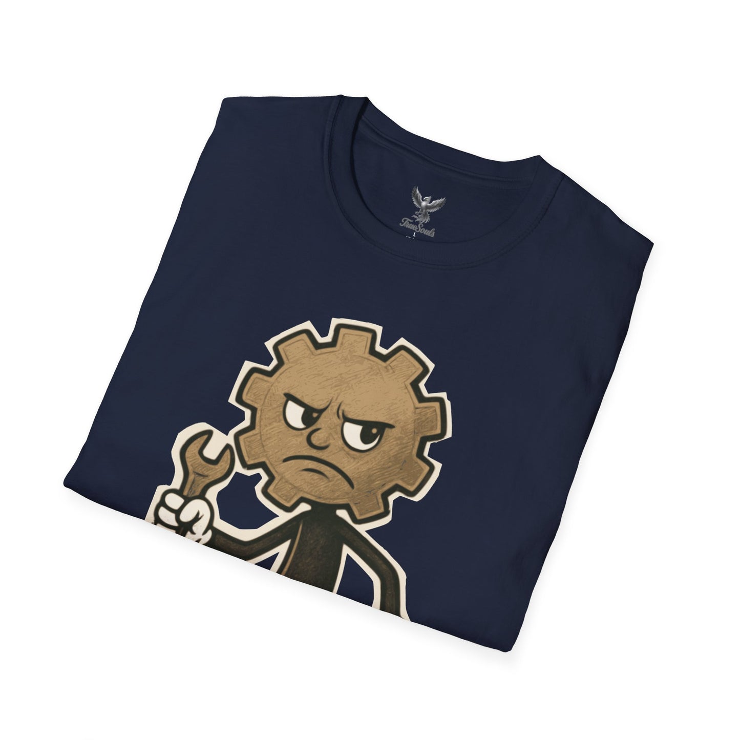 Gear Head - Funny T-Shirt - Unisex Softstyle Tee