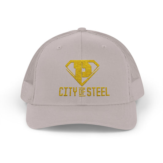 Steel City Snapback Trucker Cap | Perfect Gift for Sports Fans, Summer Outings, Outdoor Events, Festivals