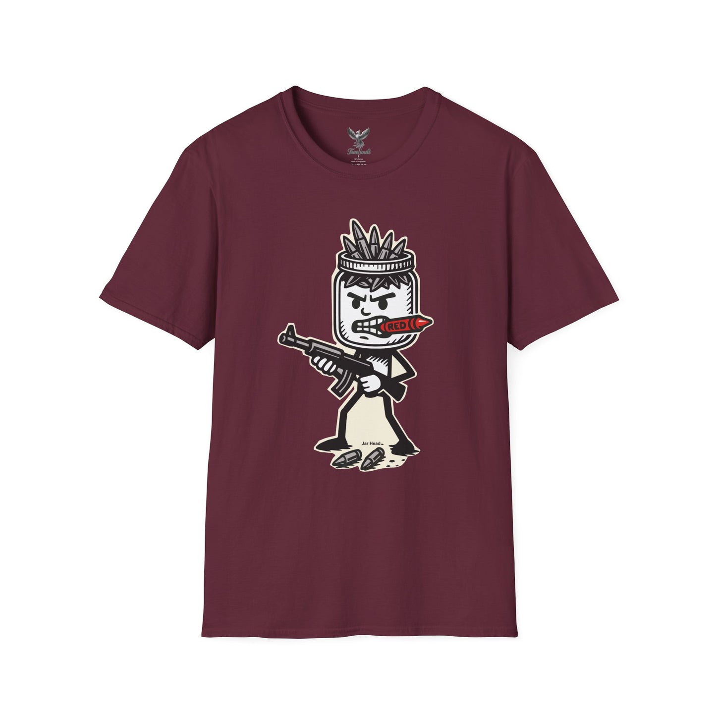 Jar Head - Warrior Graphic T-Shirt - Unisex Softstyle Tee