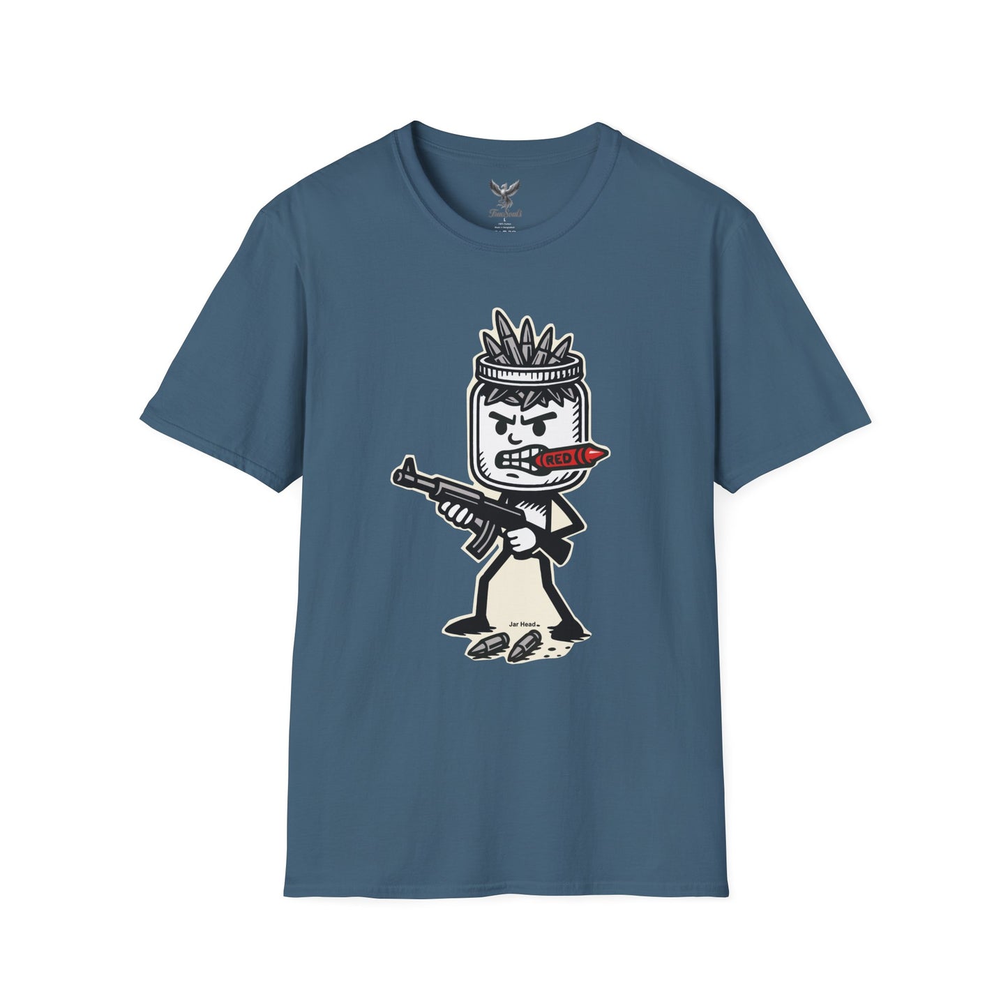 Jar Head - Warrior Graphic T-Shirt - Unisex Softstyle Tee