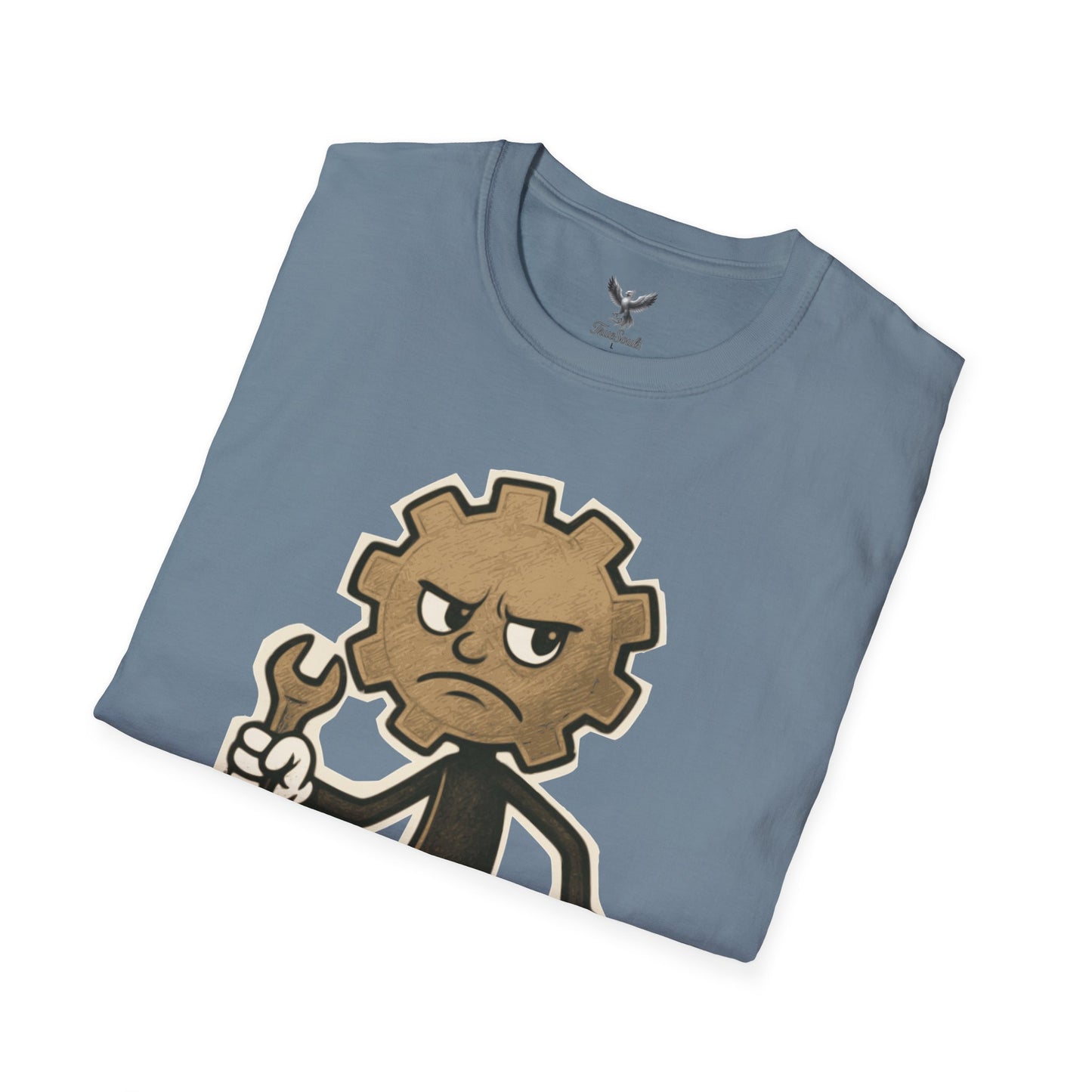 Gear Head - Funny T-Shirt - Unisex Softstyle Tee