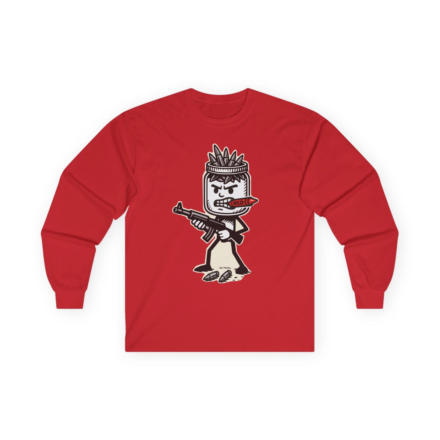 Jar Head - Long Sleeve Tee - Unisex Ultra Cotton Shirt
