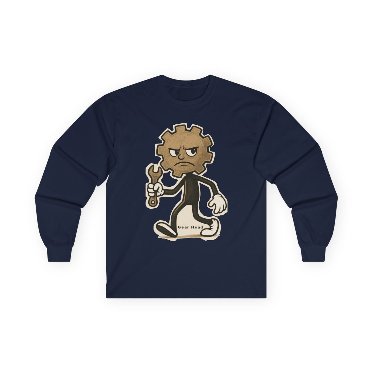 Gear Head - Long Sleeve Tee - Unisex Ultra Cotton Shirt