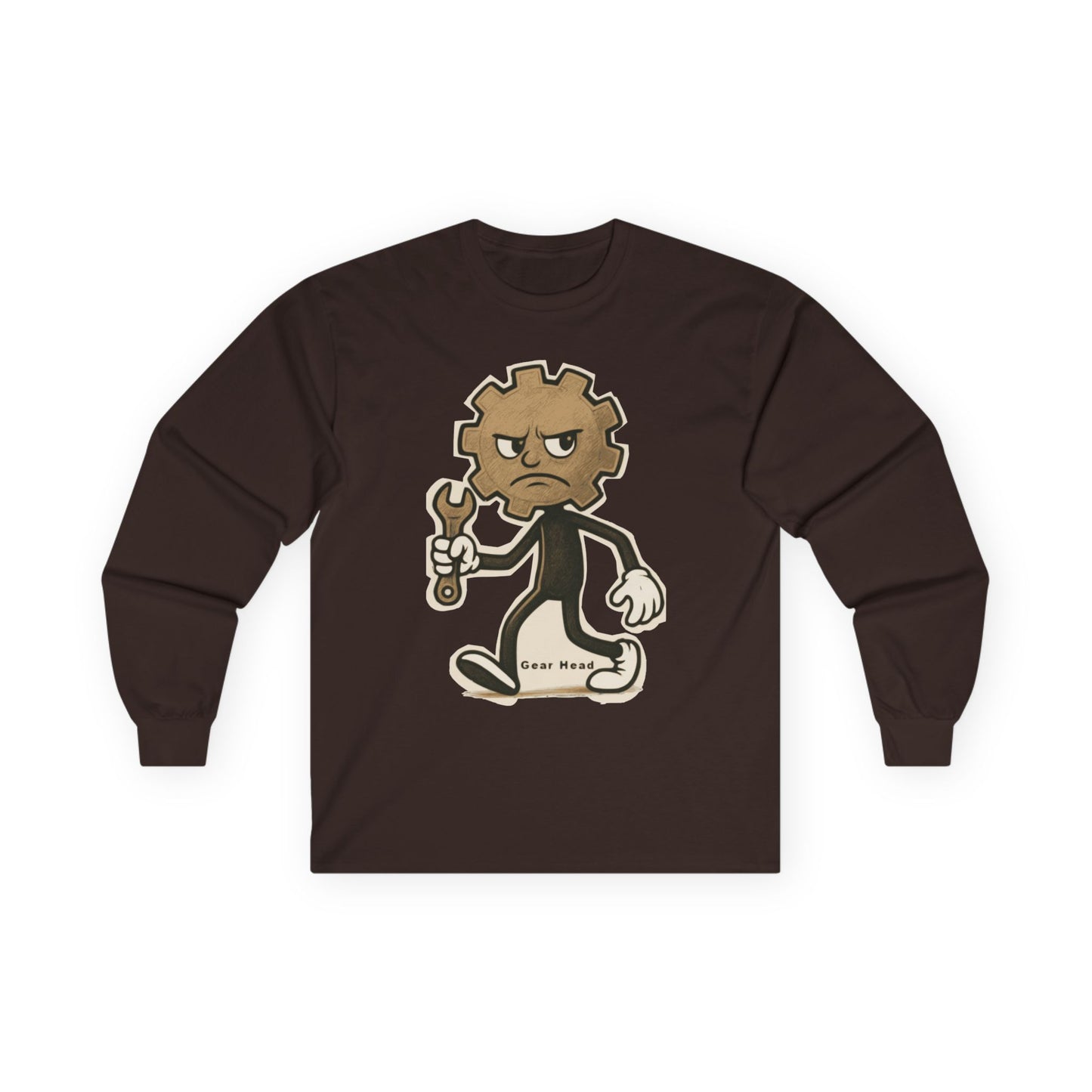 Gear Head - Long Sleeve Tee - Unisex Ultra Cotton Shirt