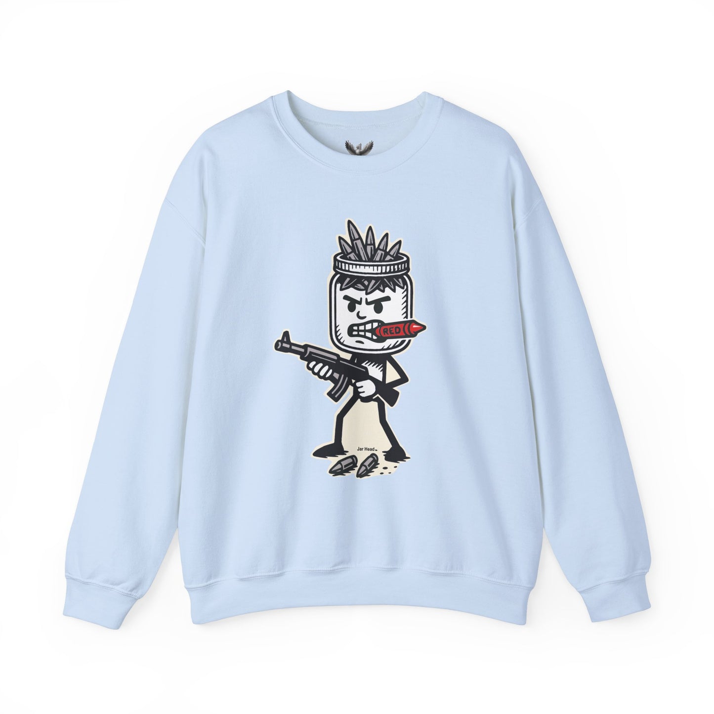 Jar Head - Unisex Crewneck Sweatshirt - Comfortable Stylish Apparel for Everyday Wear