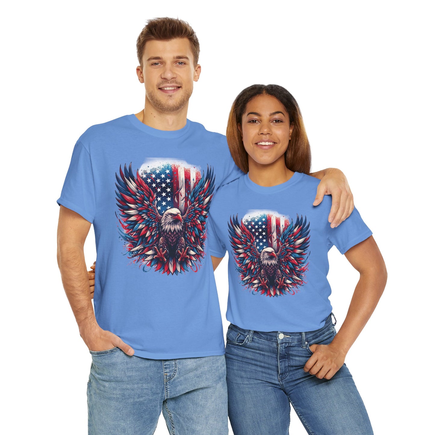 Patriotic Eagle Tee - Direct to Garment