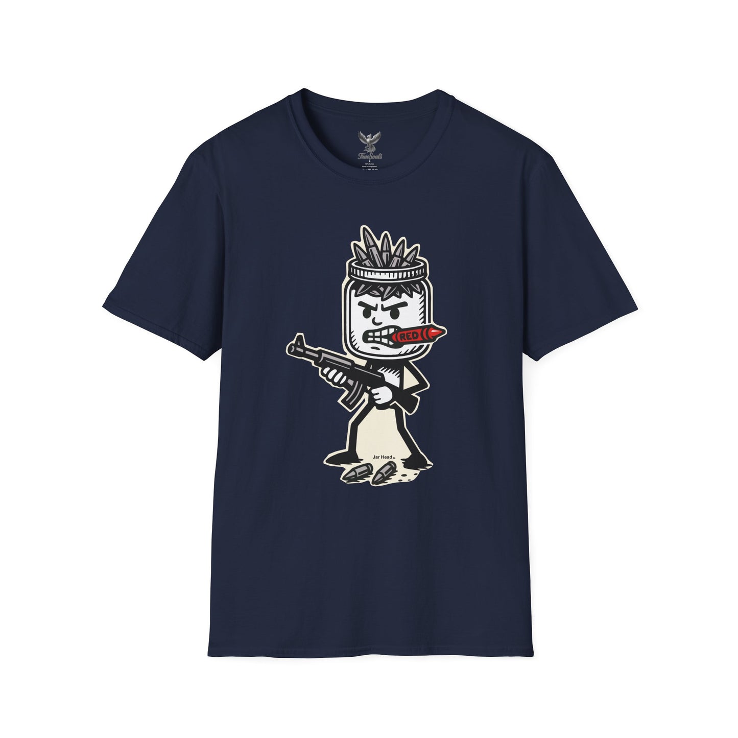 Jar Head - Warrior Graphic T-Shirt - Unisex Softstyle Tee