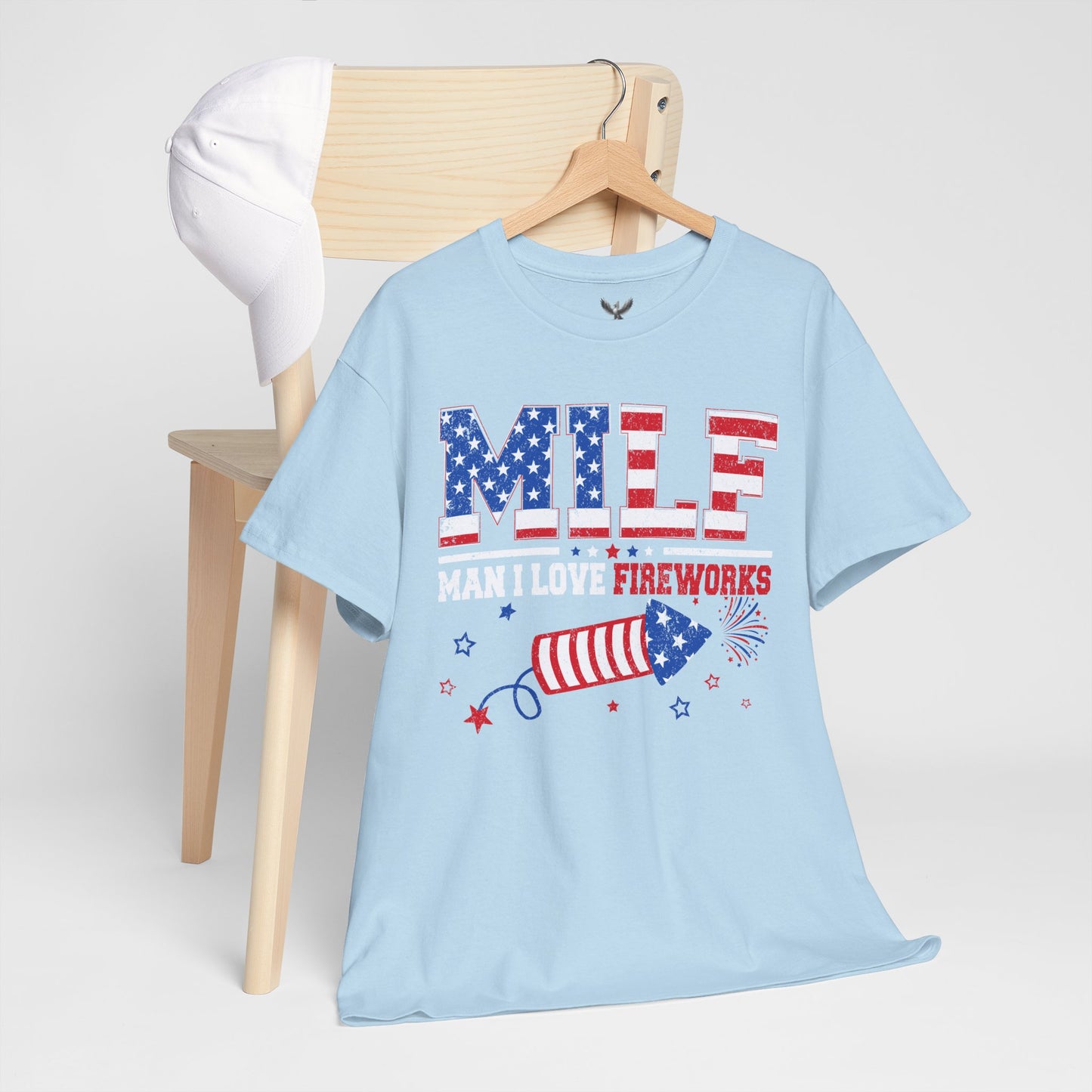 Patriotic MILF Fireworks Tee - Direct to Garment