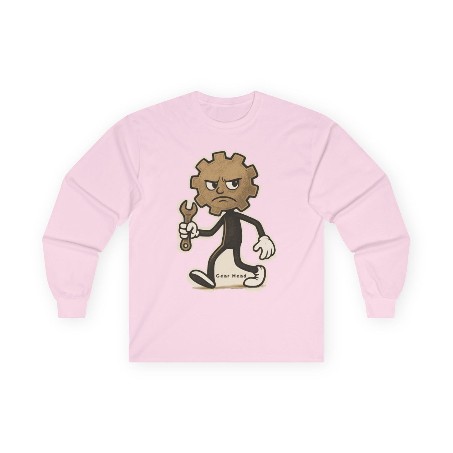 Gear Head - Long Sleeve Tee - Unisex Ultra Cotton Shirt