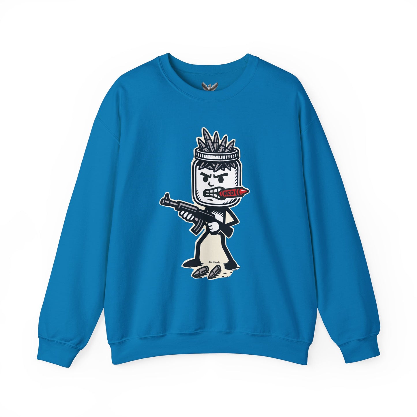Jar Head - Unisex Crewneck Sweatshirt - Comfortable Stylish Apparel for Everyday Wear