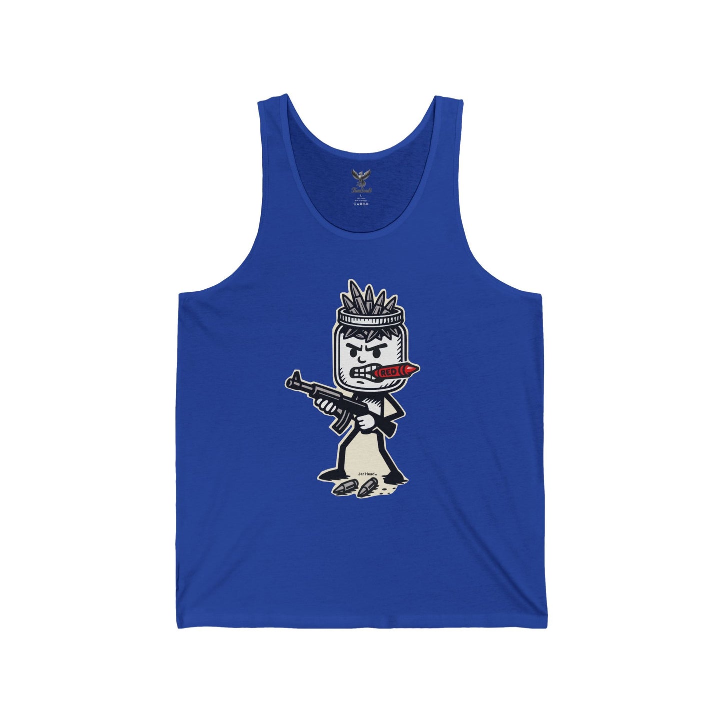 Jar Head - Unisex Jersey Tank - Bold Graphic Tee for Everyday Wear