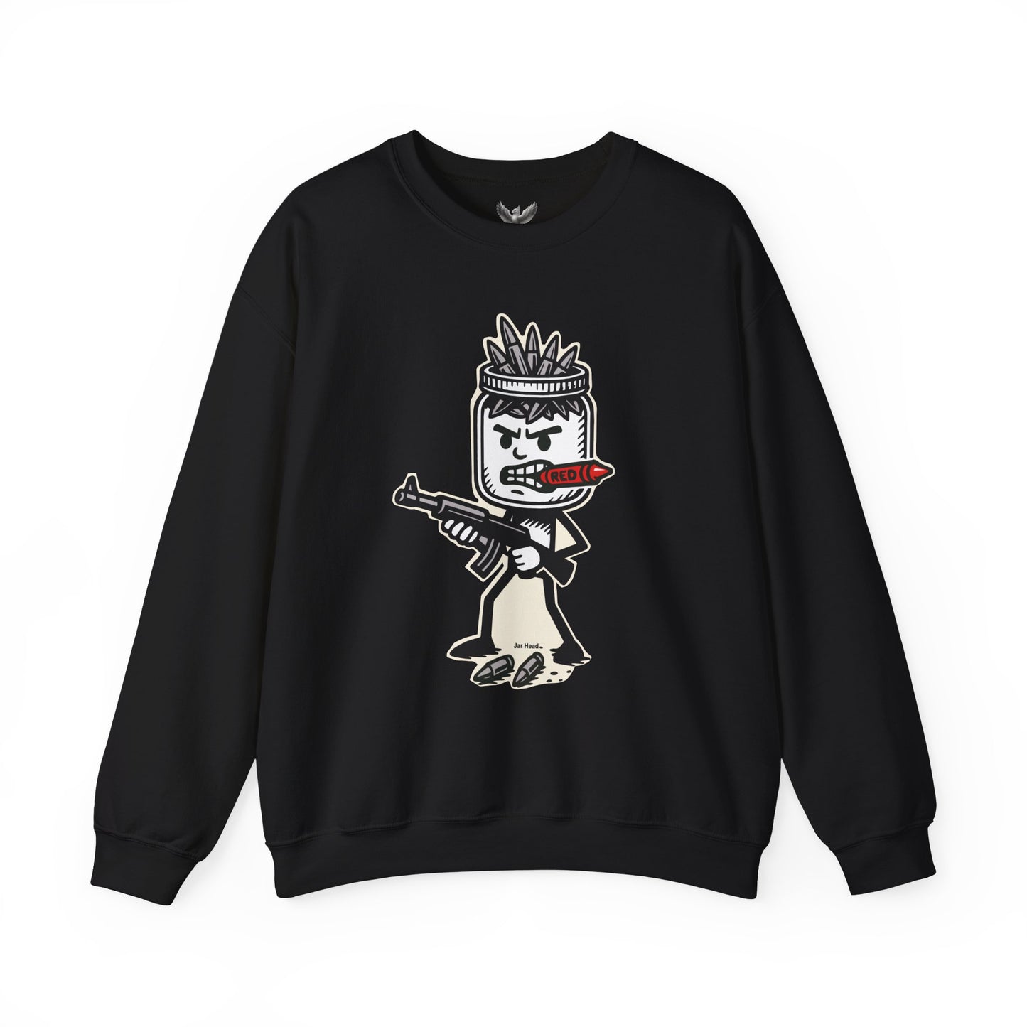 Jar Head - Unisex Crewneck Sweatshirt - Comfortable Stylish Apparel for Everyday Wear