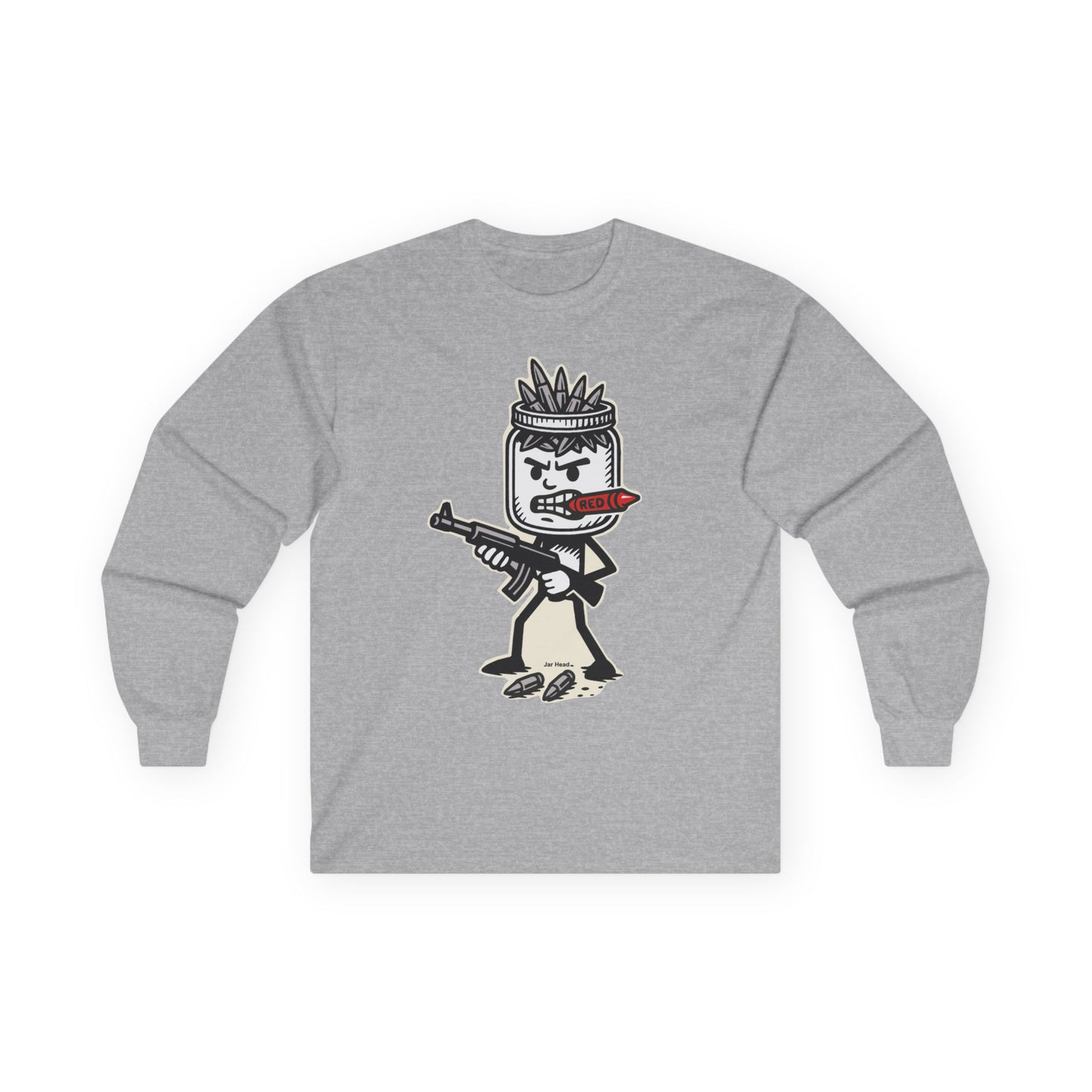 Jar Head - Long Sleeve Tee - Unisex Ultra Cotton Shirt