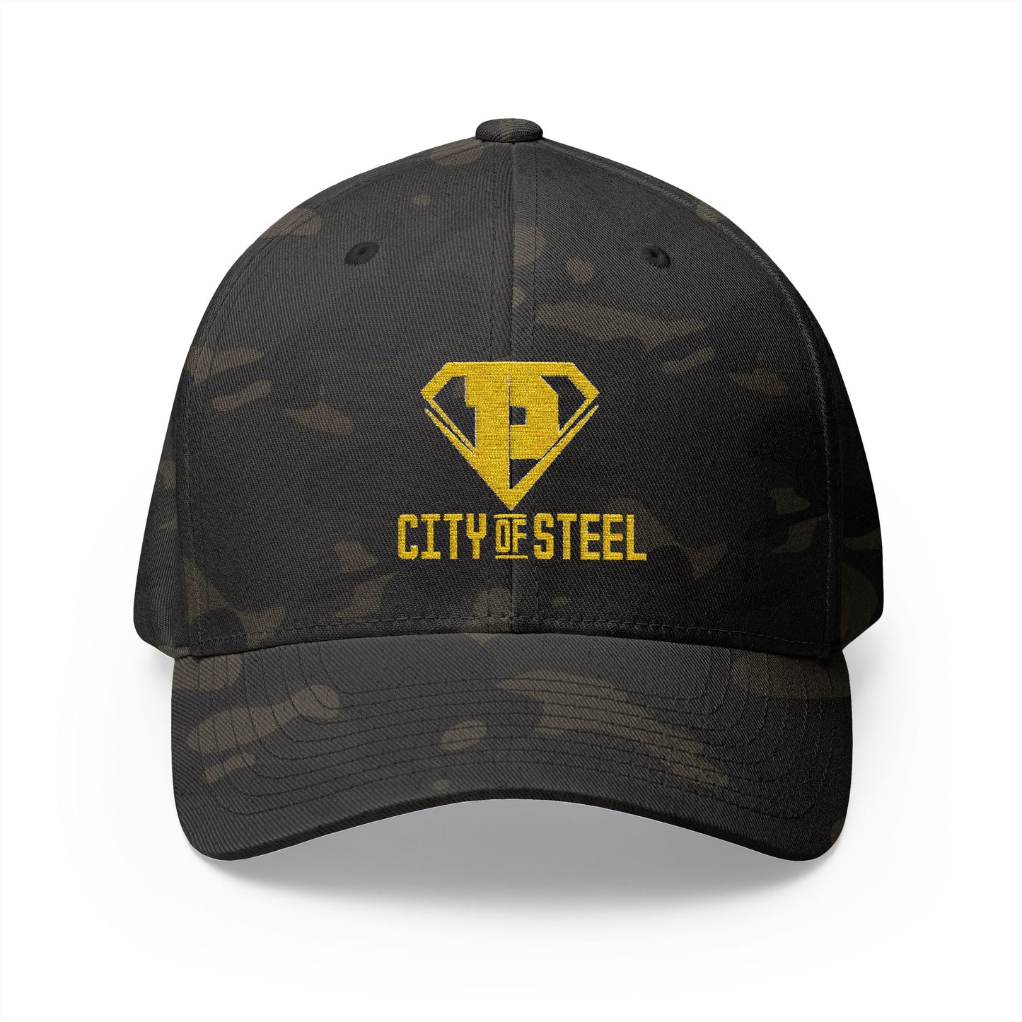 City Of Steel - Stylish Embroidered Cap - Custom Hat, Gift for Sports Fans, Casual Wear, Unisex Accessory, Summer Essentials