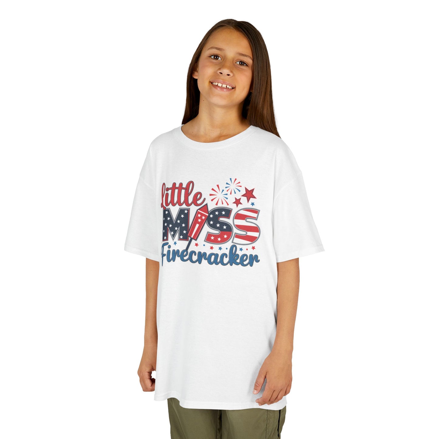 Little Miss Firecracker Kids Tee - Direct to Garment