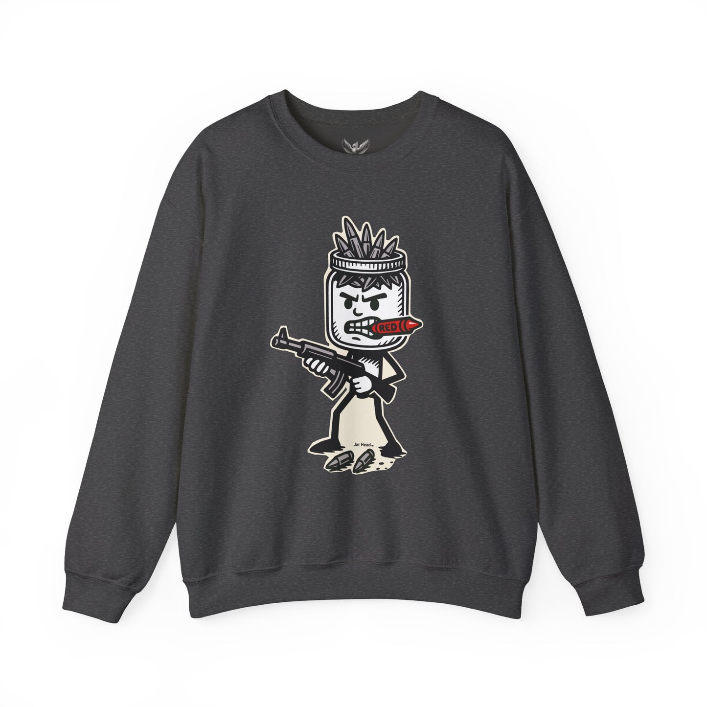 Jar Head - Unisex Crewneck Sweatshirt - Comfortable Stylish Apparel for Everyday Wear