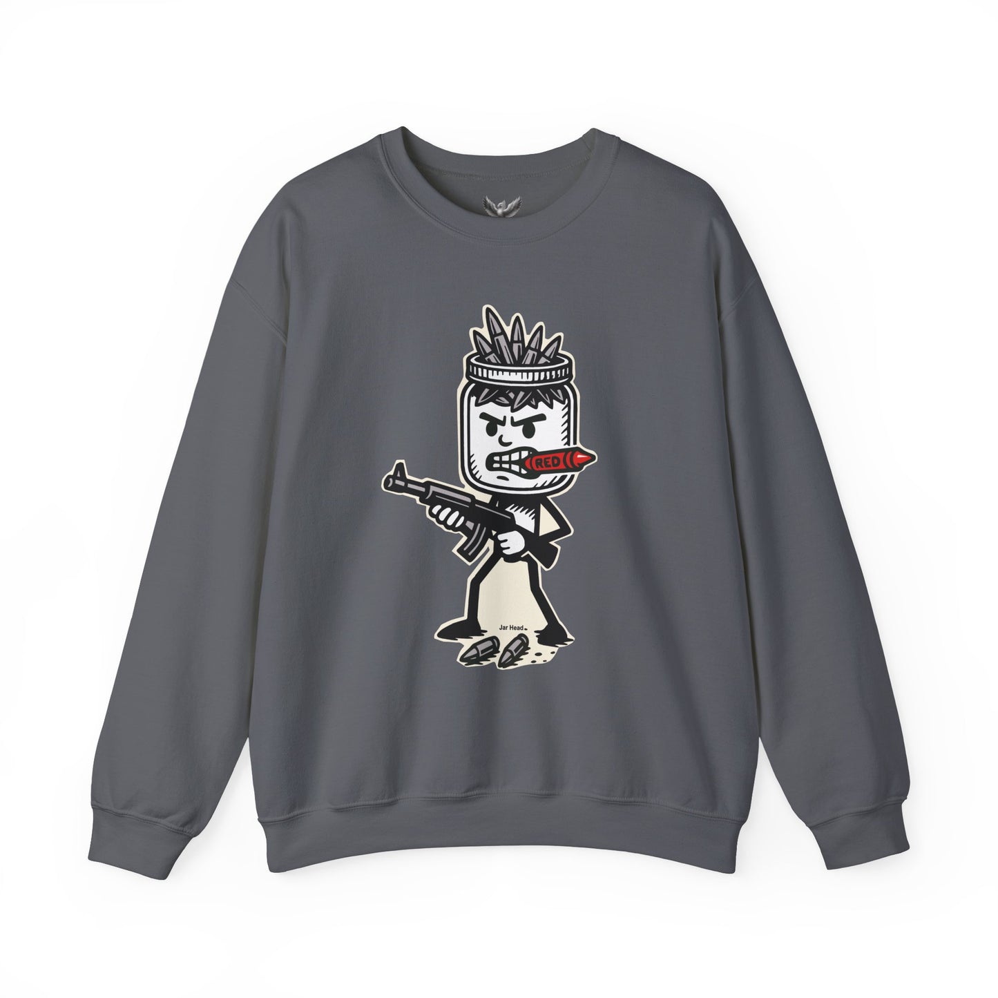 Jar Head - Unisex Crewneck Sweatshirt - Comfortable Stylish Apparel for Everyday Wear